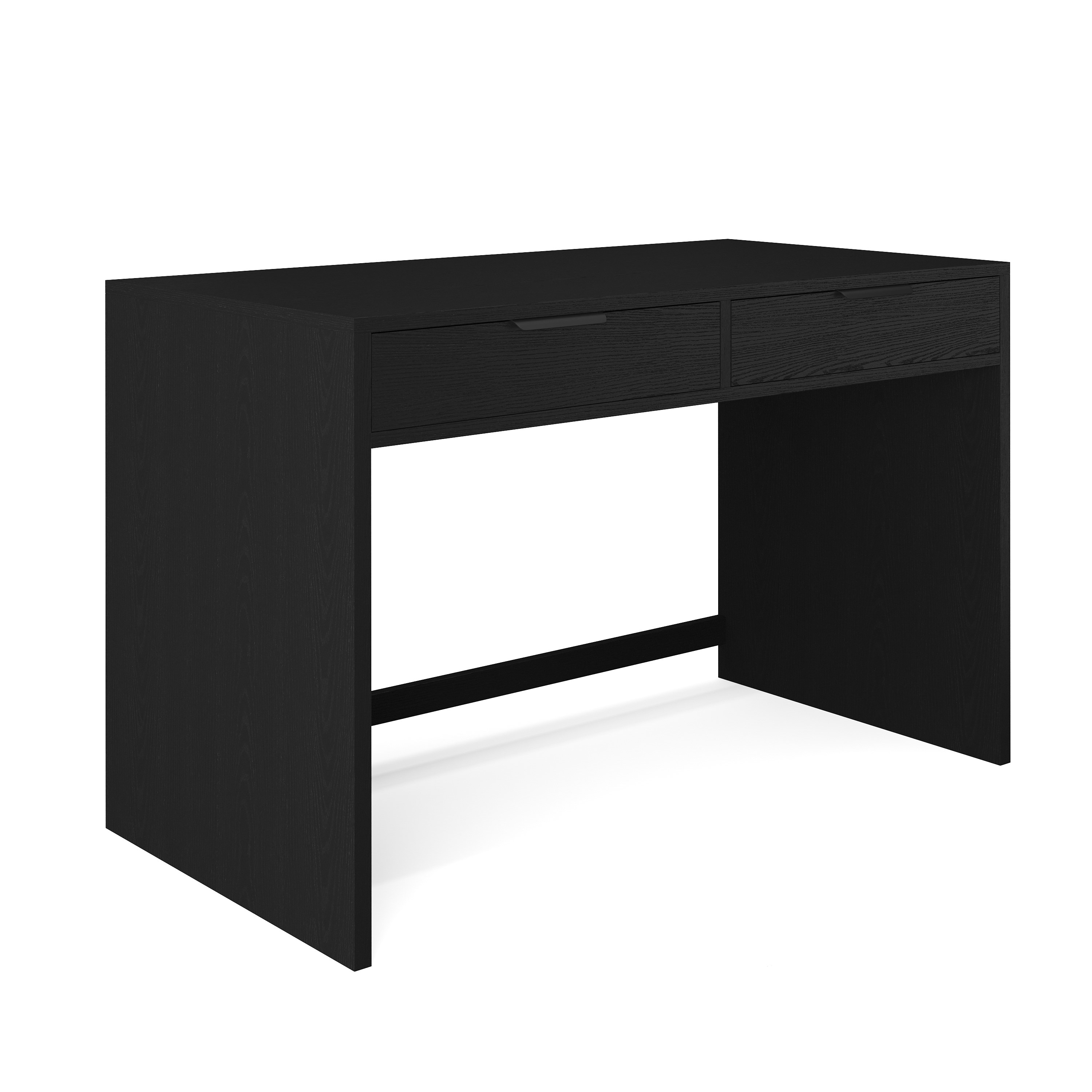 Martha Stewart 196861189364 Kayden 47.25-in Black Modern/Contemporary Computer desk