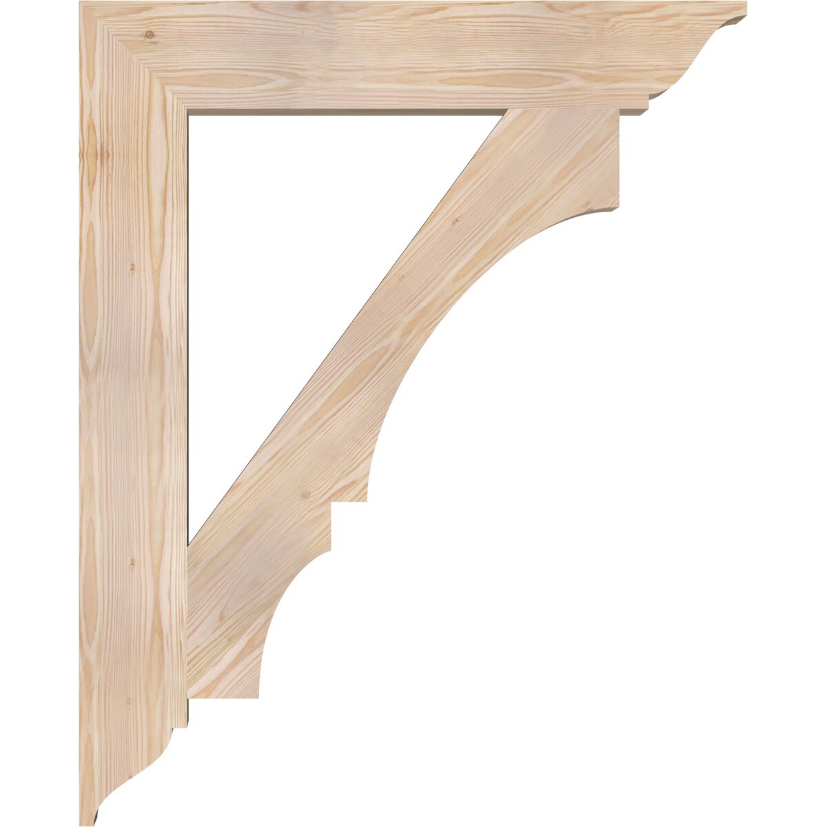 Ekena Millwork BKT06X34X42BOA01SDF Exterior-Brackets-Braces - View #3