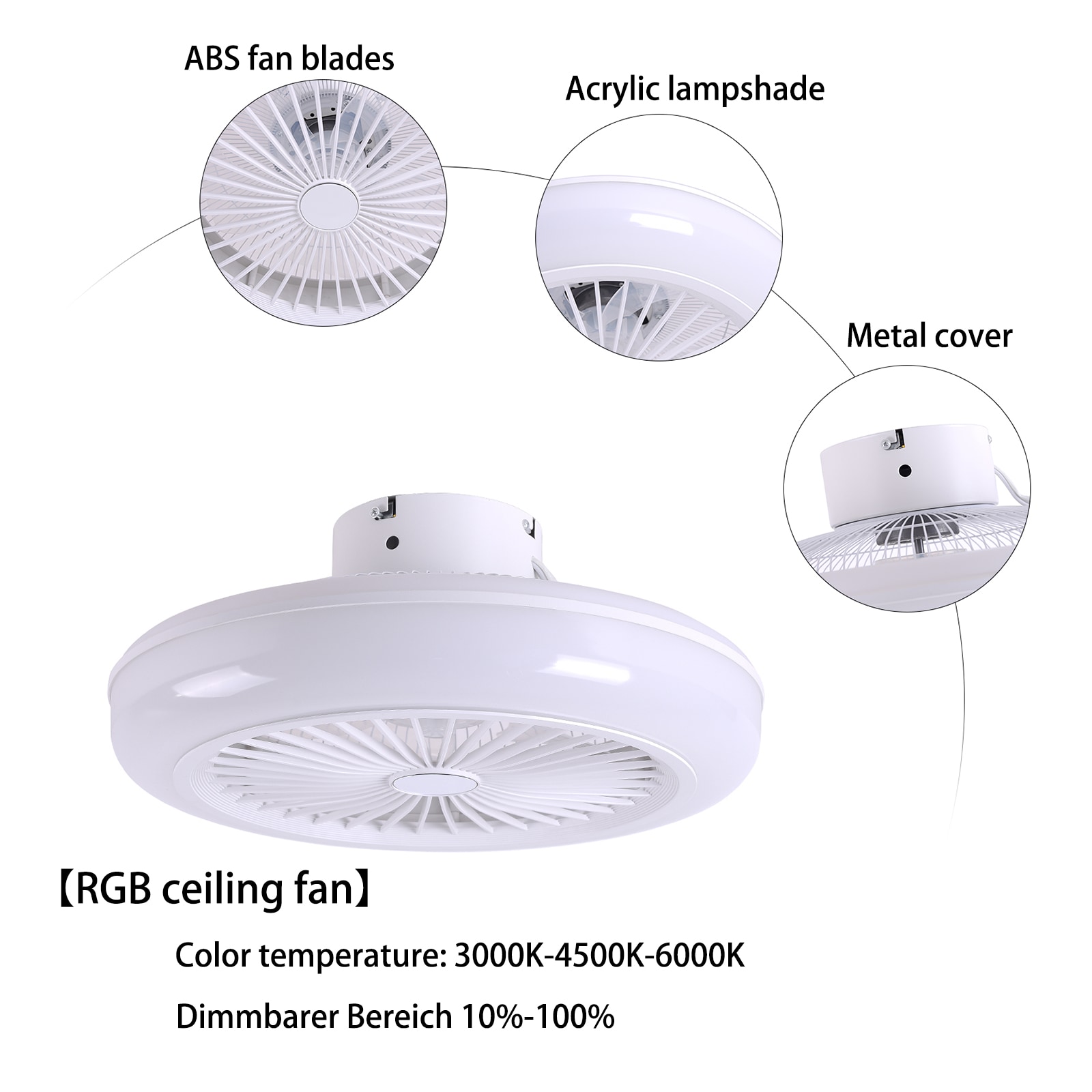 Oukaning HG-HCXLST-4156-US Ceiling-Fans - View #5