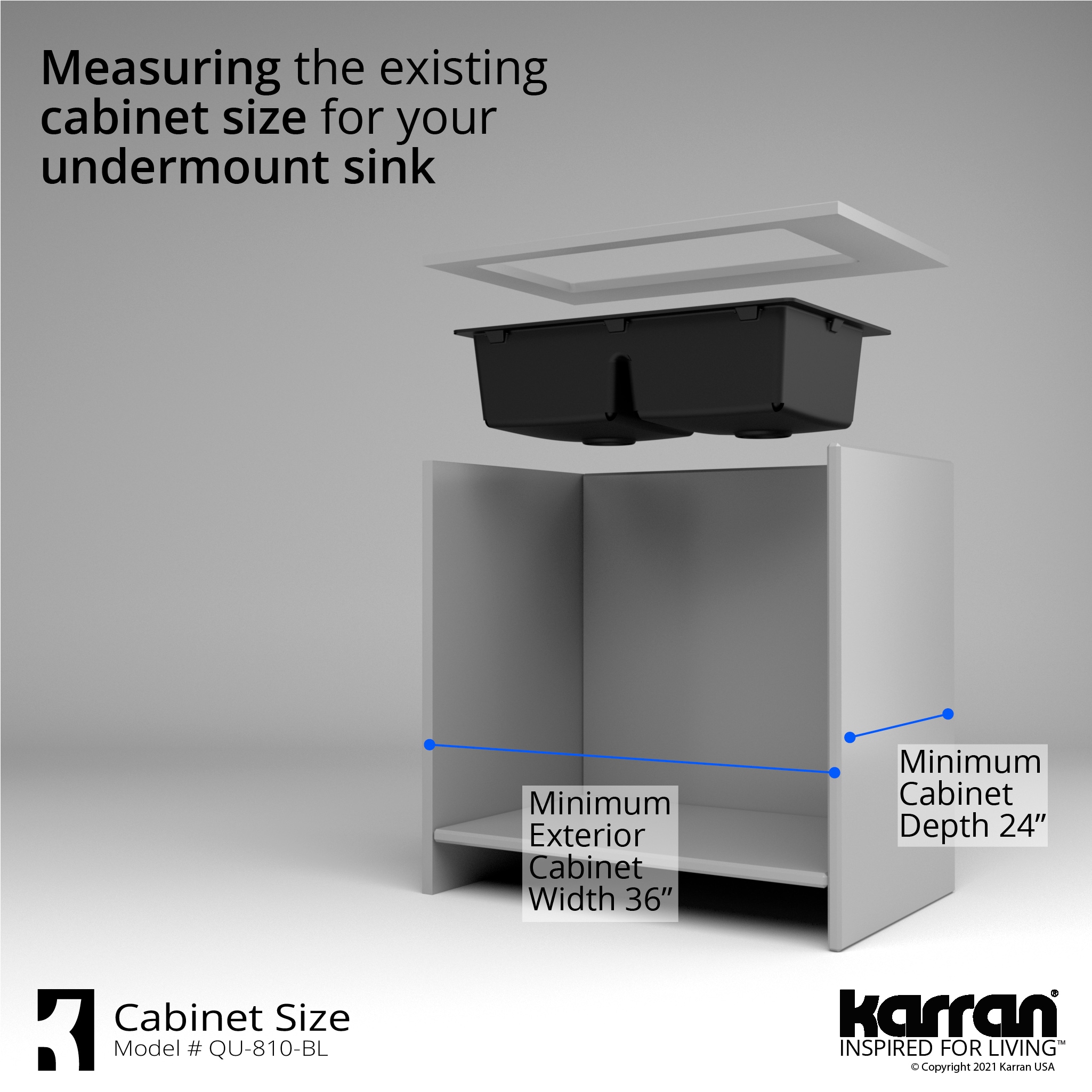 Karran QU-810-BL-PK1 Kitchen-Sinks - View #11