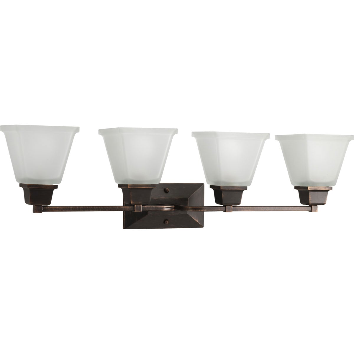 Progress Lighting P2745-74 North Park 4-Light Venetian Bronze Transitional Vanity Light