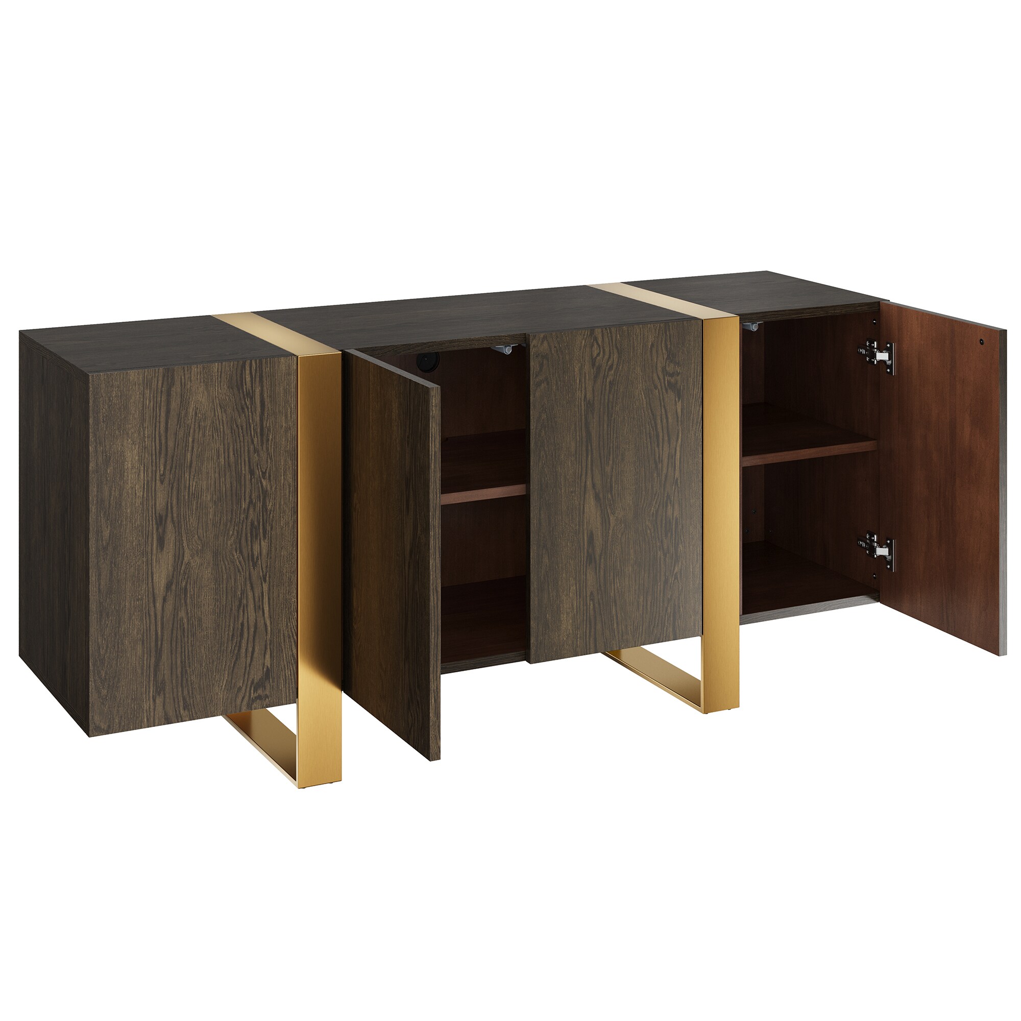 Clihome CL-WF-W-1772-K Tv-Stands - View #5