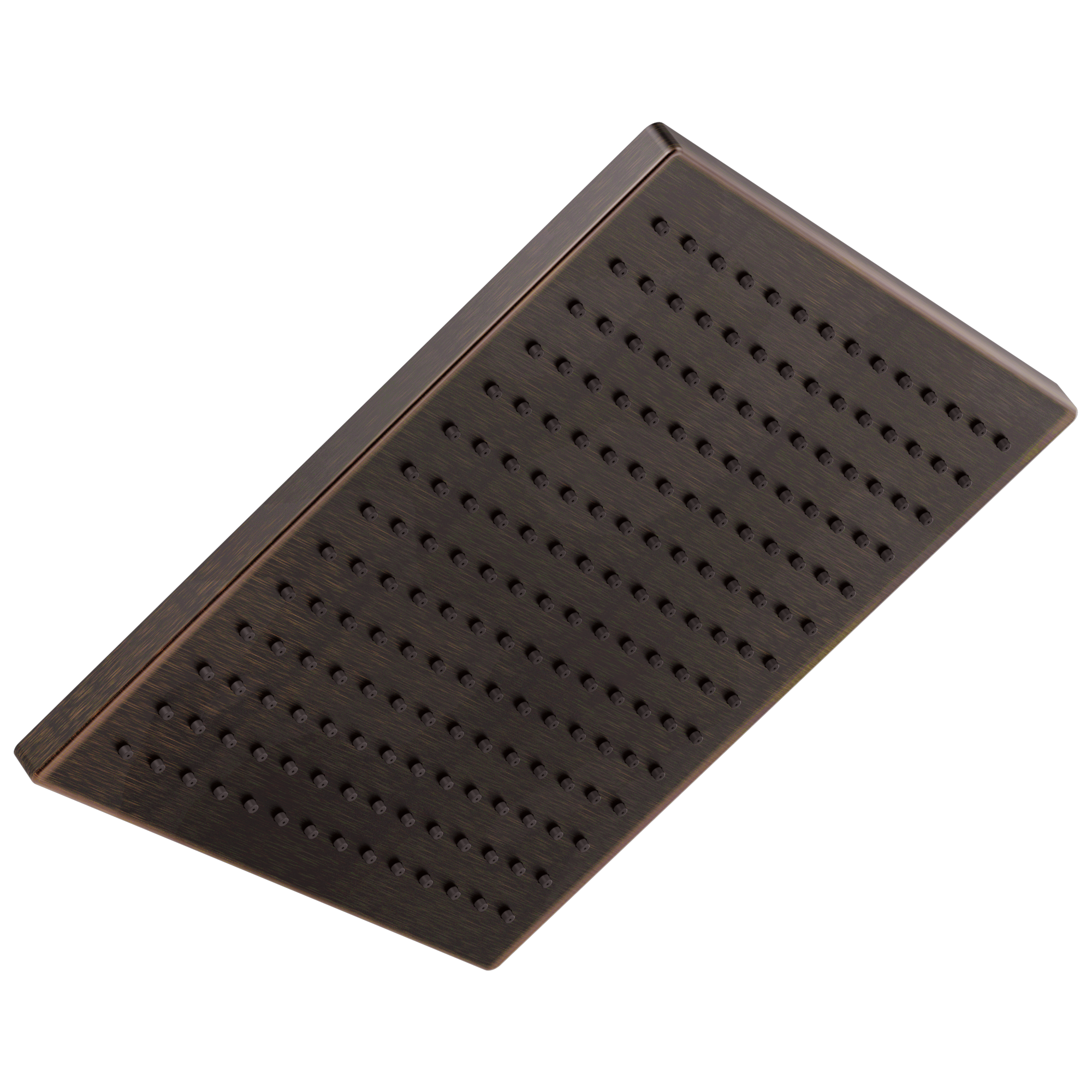 Delta 52159-RB25 Universal Showering Components 1.0 -Spray Venetian Bronze 11.7500-in Square Fixed Rain Shower Head 2.5 GPM