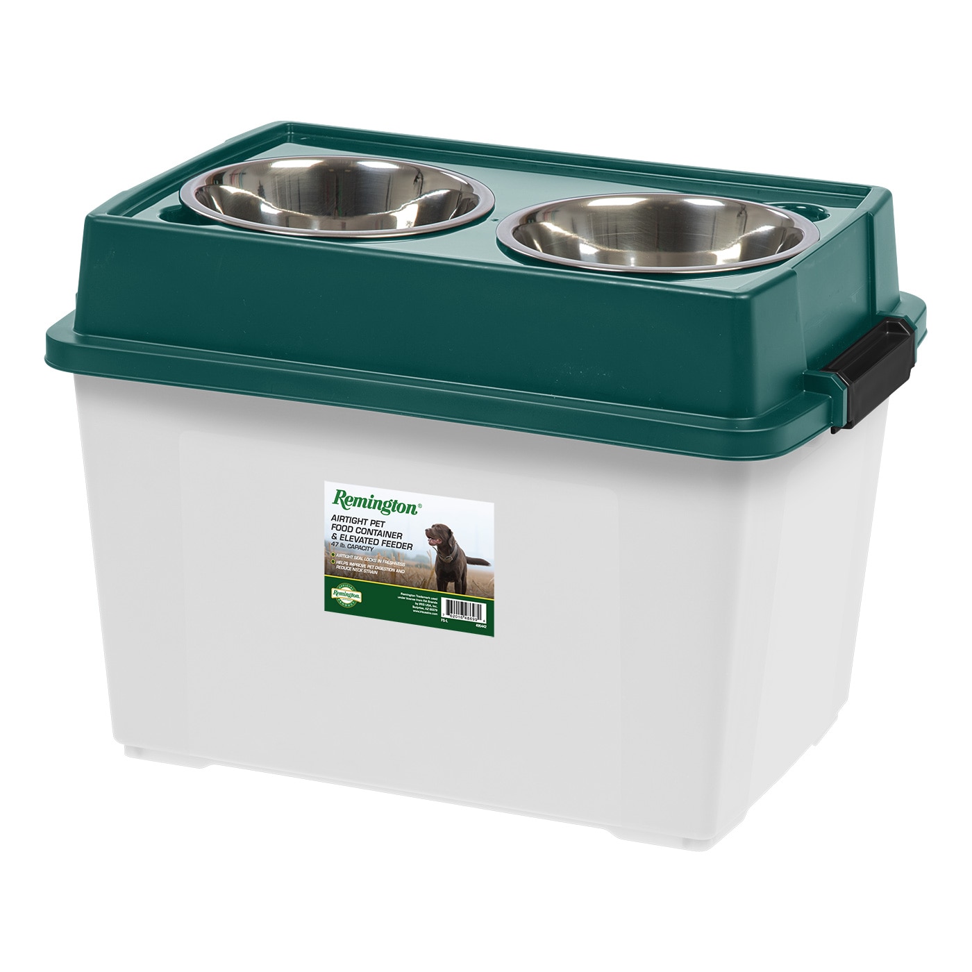Mighty Tuff 6 Gal/ 24 Lb Pet Food Storage Container with Scoop