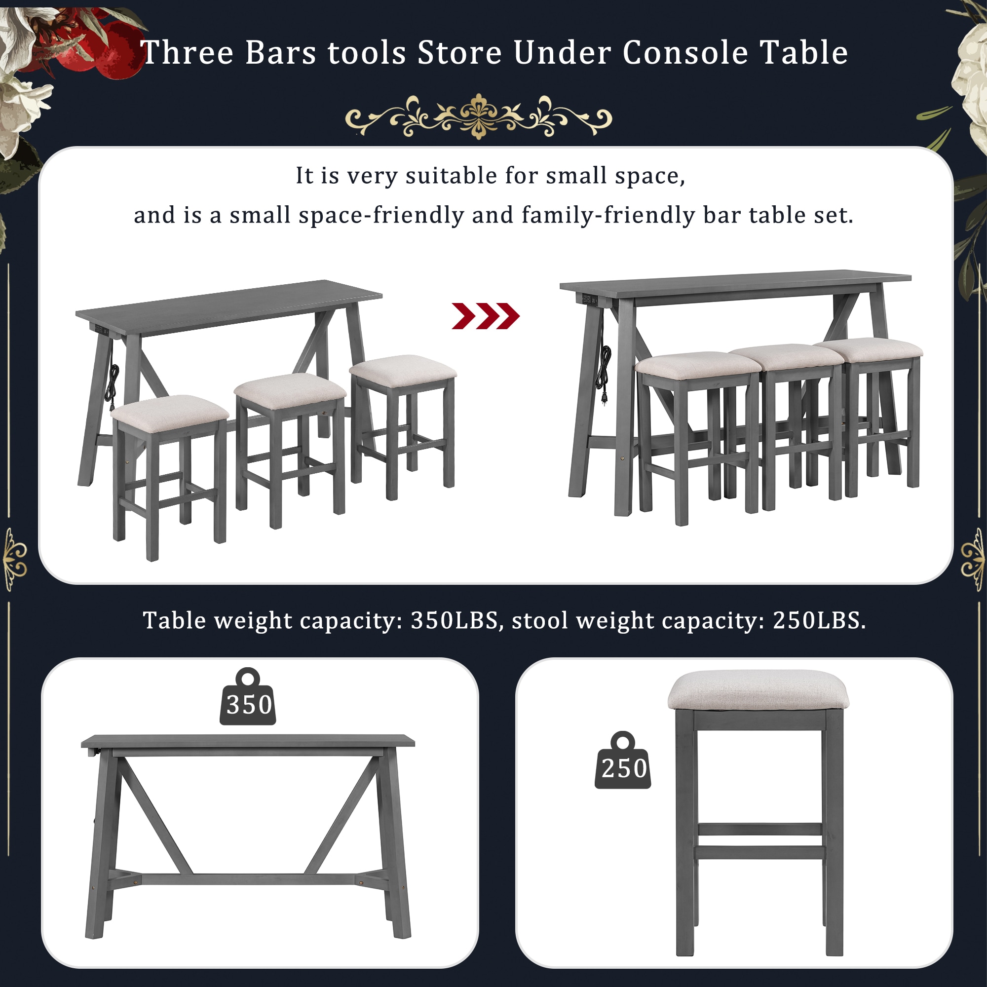 ModernLuxe L-WF298919AAE Dining-Sets - View #5
