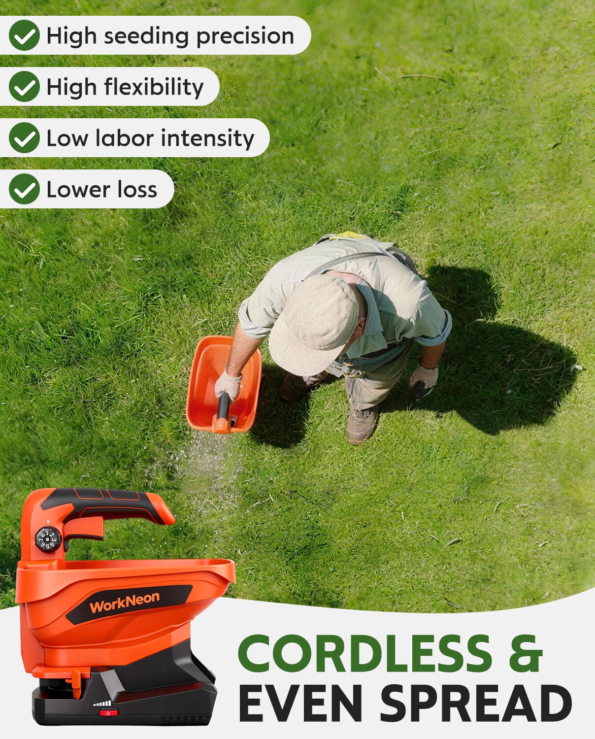 Unique Bargains S26030301UX0572 Push-Spreaders - View #6