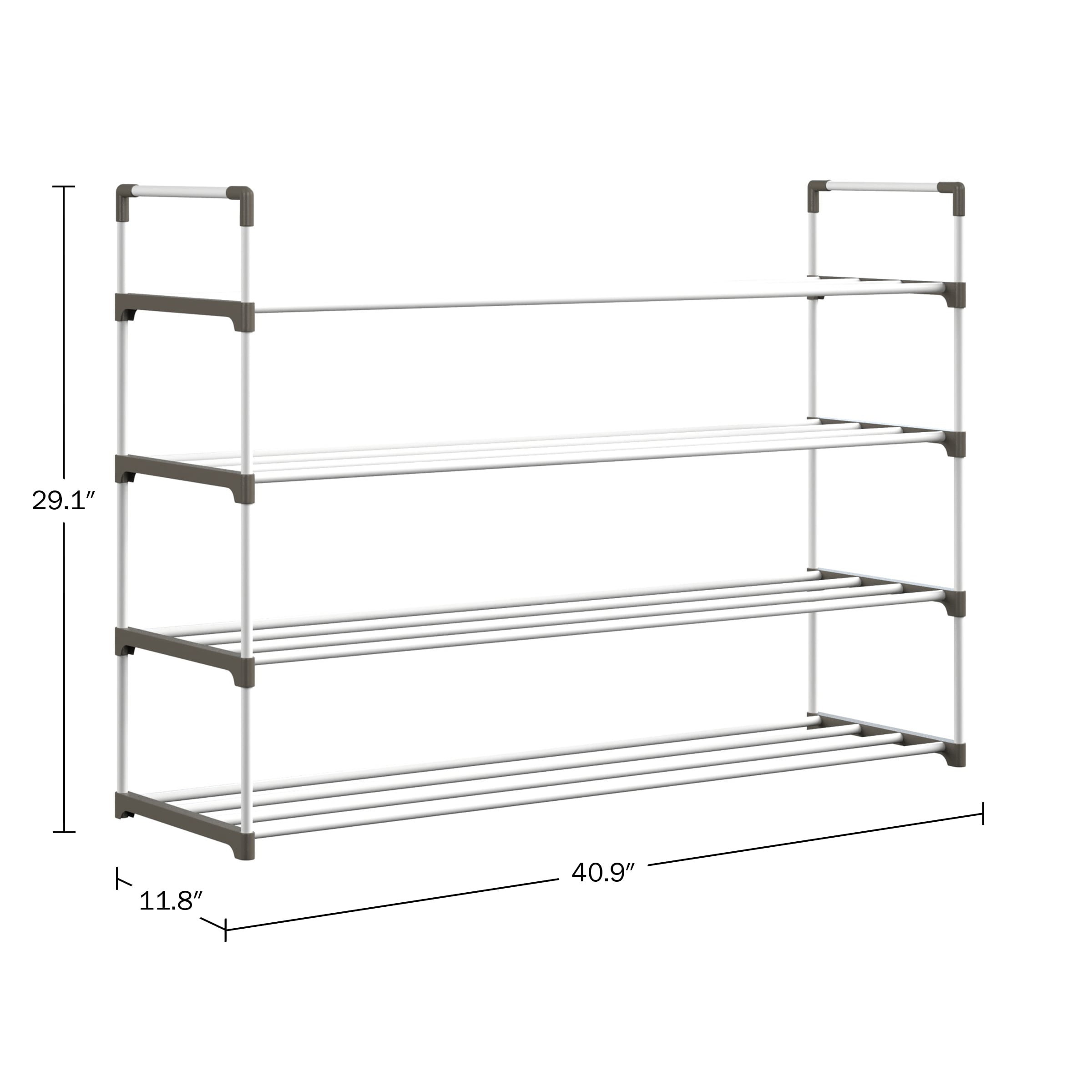 Home-Complete HC-2103-WHT Shoe-Racks - View #2