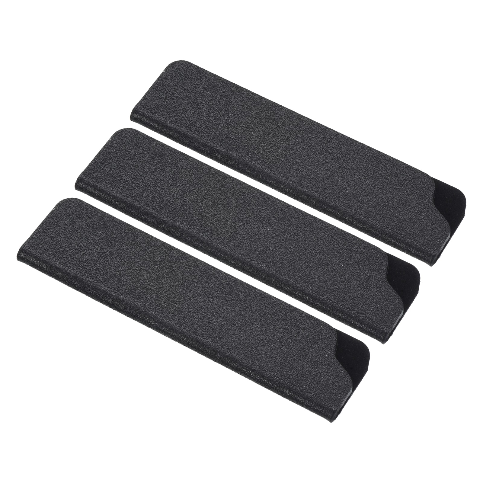 PATIKIL ABS Knife Cover Sleeves for 3.5 Inch Paring Knife 3pcs Knives Edge Guard Blade Protector Universal Knife Sheath for Kitchen Black