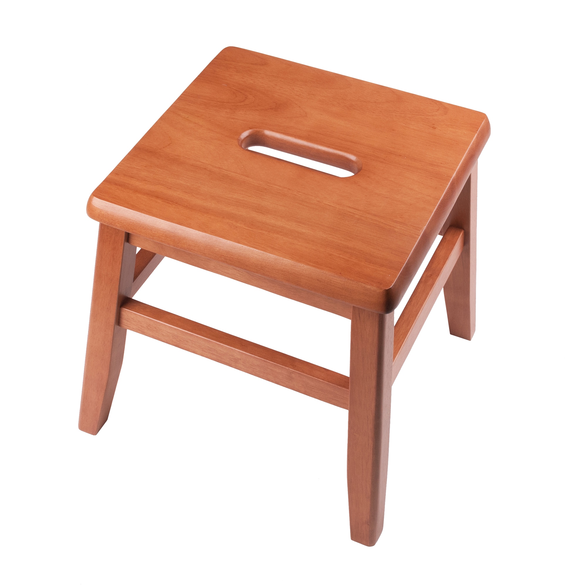Rustic Gray Solid Wood 12" Conductor Stool Set