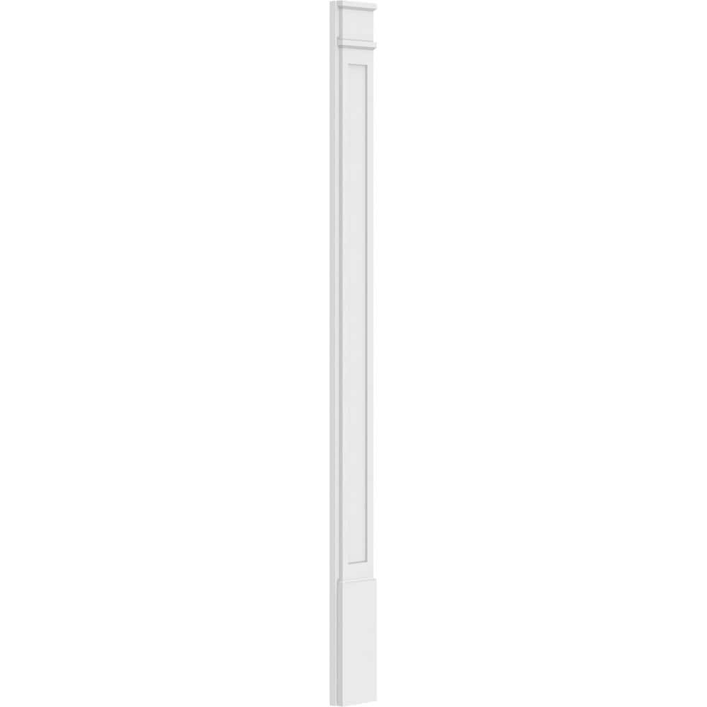 Ekena Millwork PILP07X090FP02-2 Entry-Door-Casing-Accents - View #4