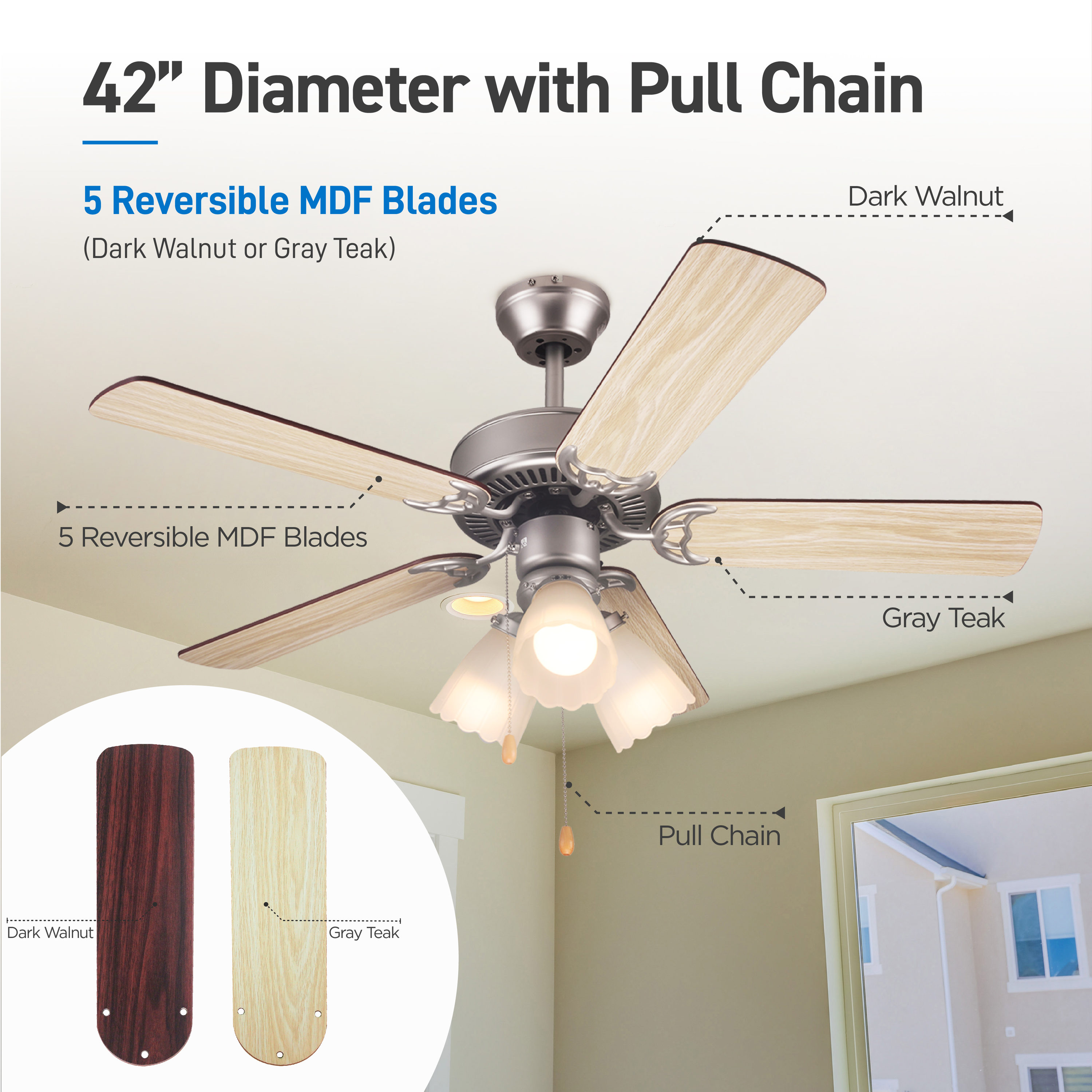 Commercial Cool CCF45P10 Ceiling-Fans - View #3