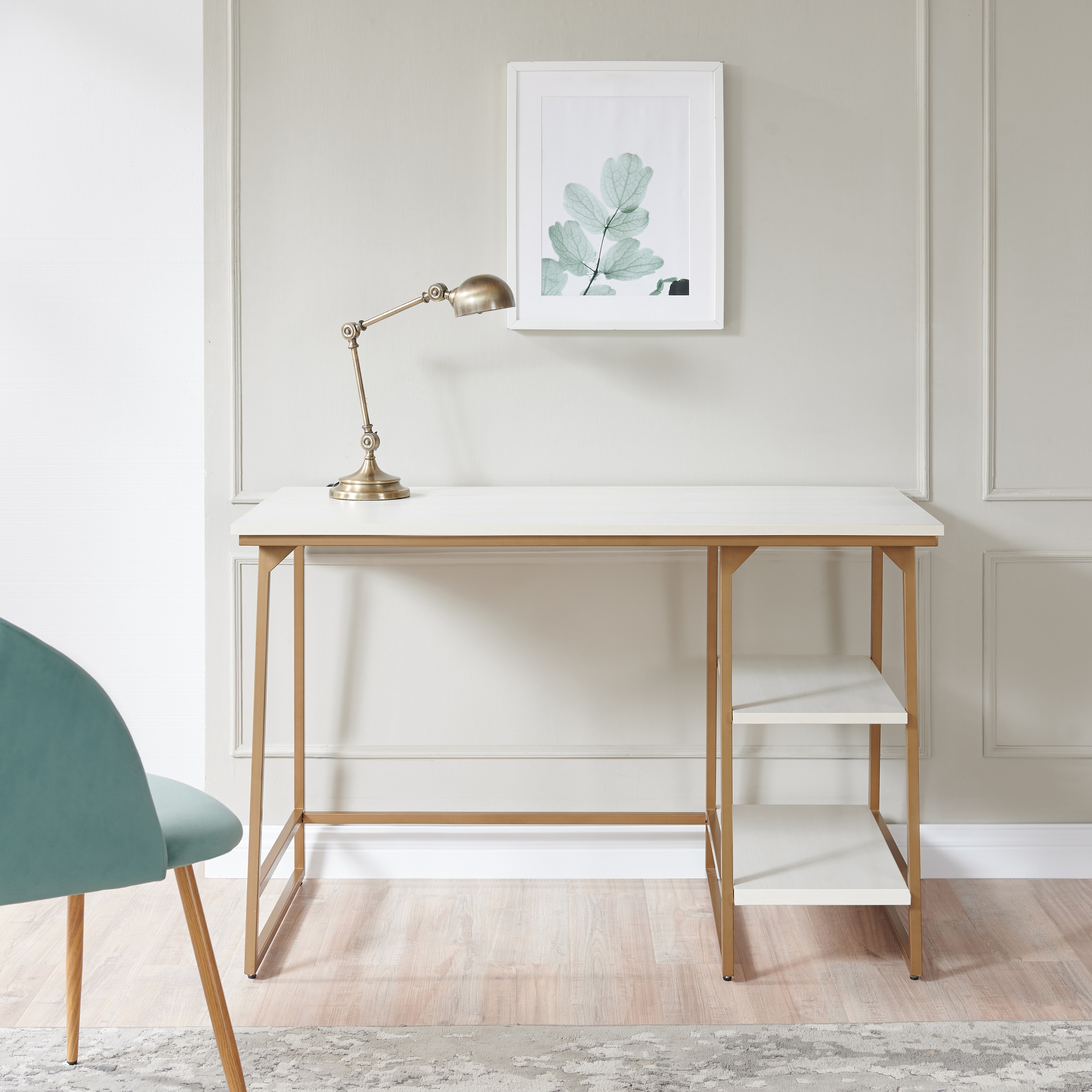 Leick Home 70003-WTGD desks - View #4