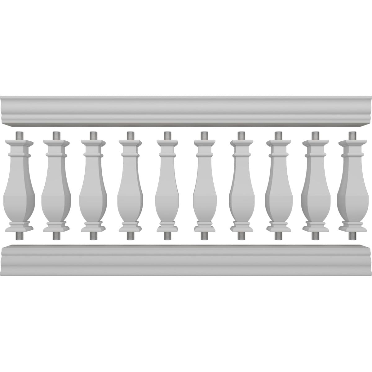 Ekena Millwork BALK32X072ACN railings - View #5