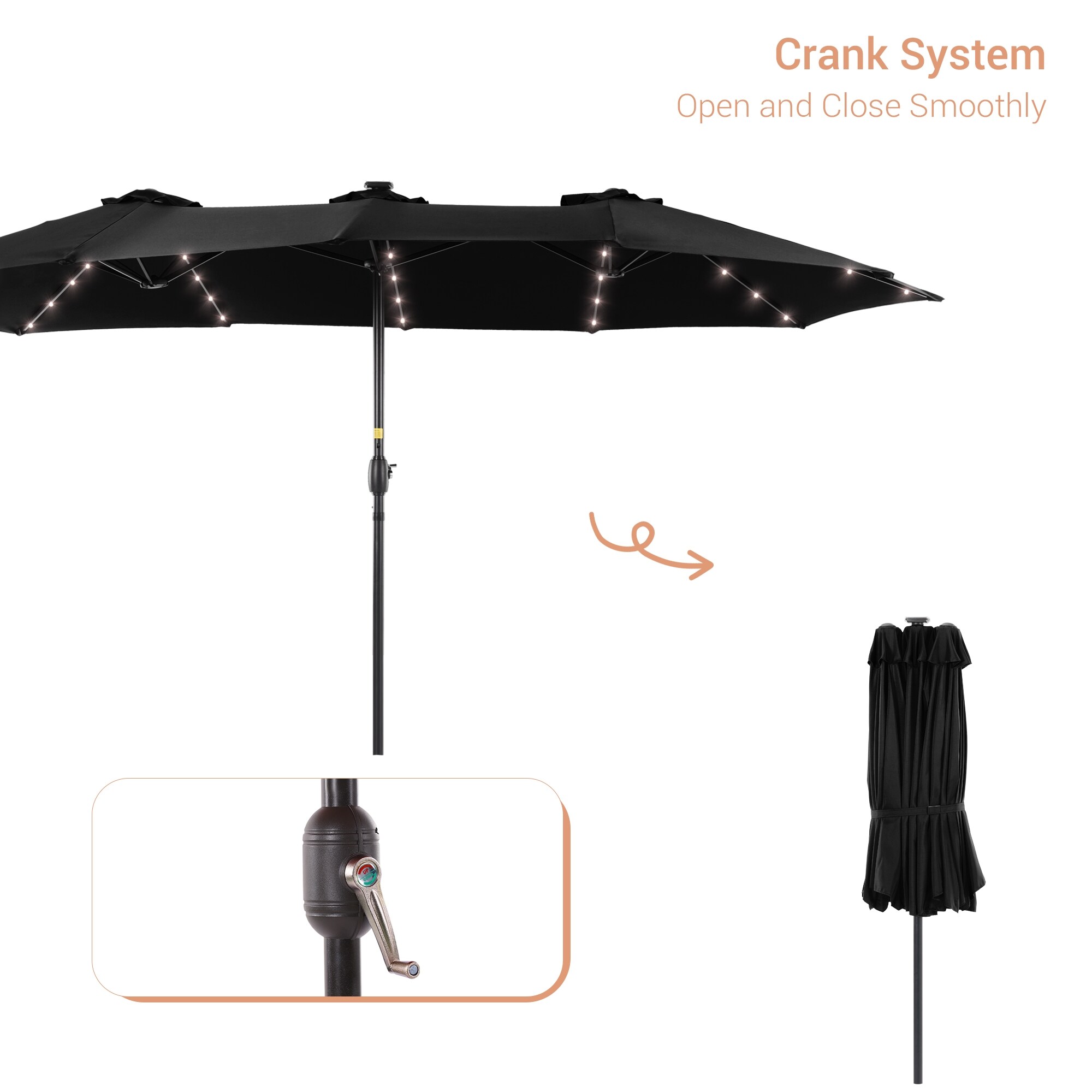 ACEGOSES LW-LED460BK Umbrellas-2 - View #3