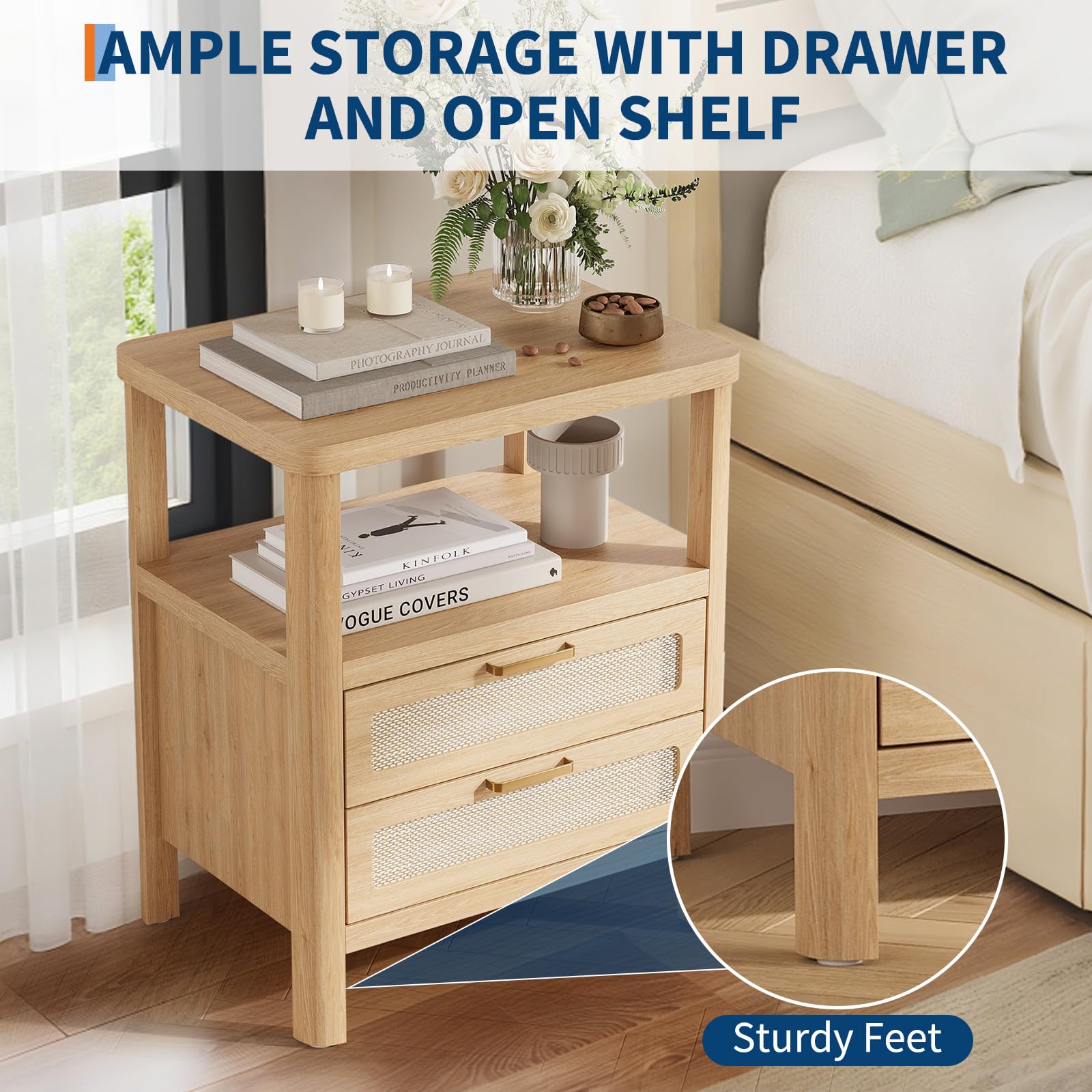 Garvee HHZ-PHK-34RHM5NL nightstands - View #3
