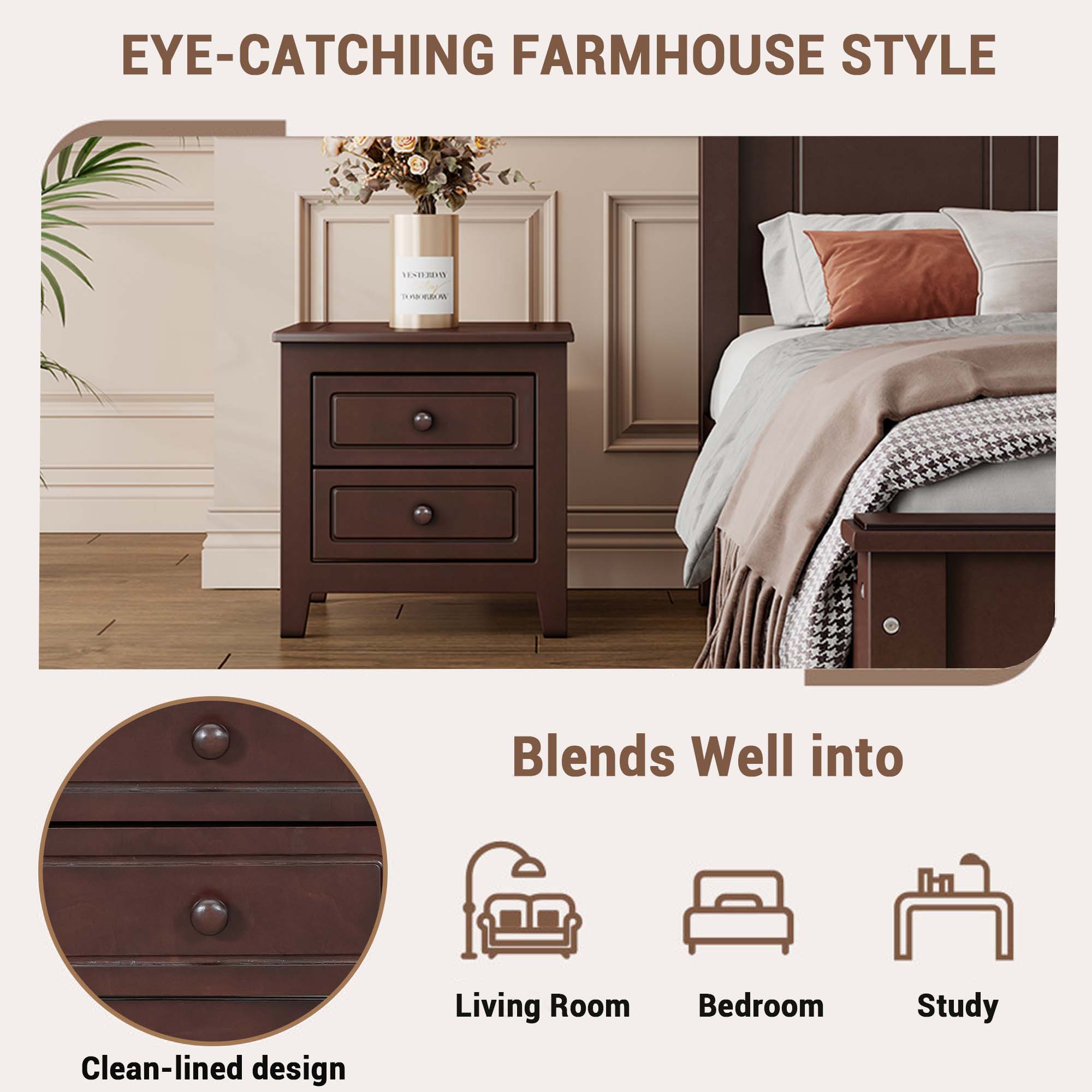 Fun Orange FUN25NS04 nightstands - View #6