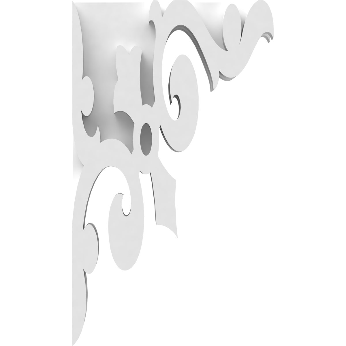 Ekena Millwork CORP01X07X12WH corbels - View #3