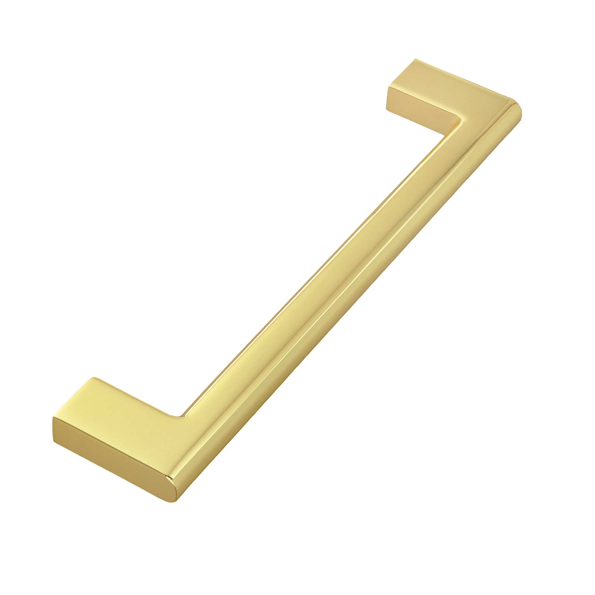 Sumner Street Home Hardware RL002322 Vail 6-in , 152mm Center to Center Polished Gold Cylindrical Bar
