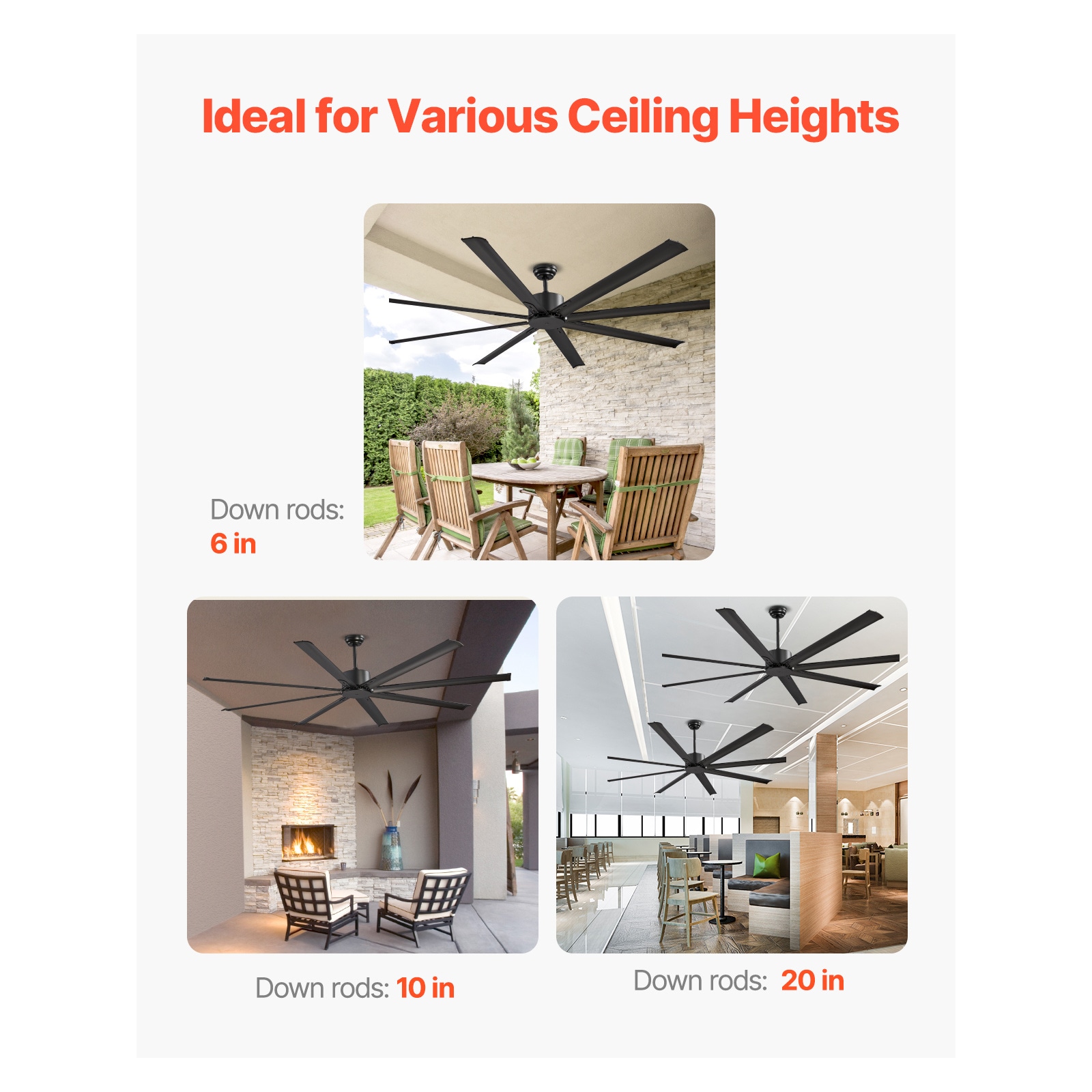 Mecale VOL-R0E7SG Ceiling-Fans - View #7