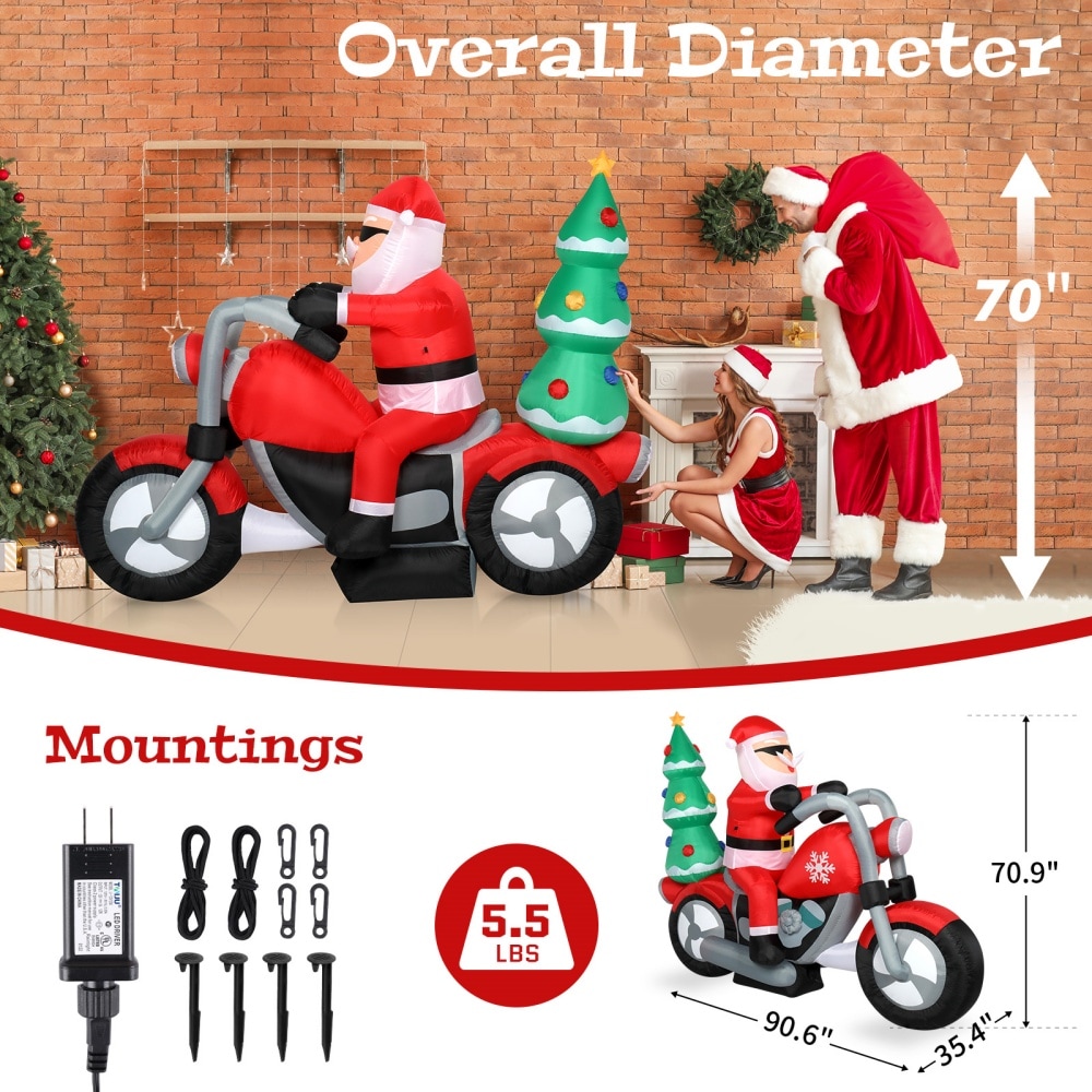 Upsimples 59550261-SYHJQ001 Outdoor-Christmas-Decor - View #4