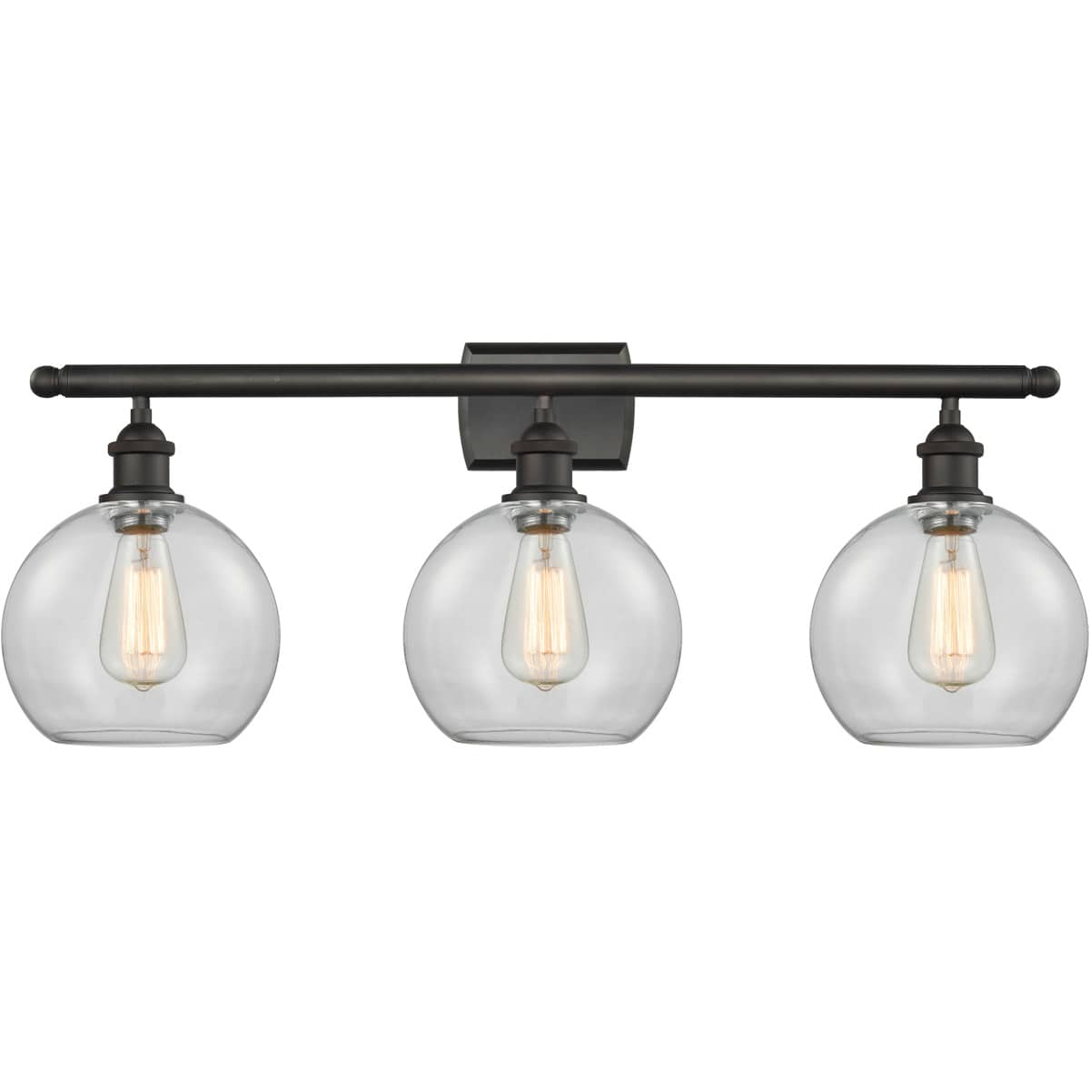 Innovations Lighting -  516-3W-OB-G122-8 Ballston Athens Bathroom Vanity Light Oil Rubbed Bronze