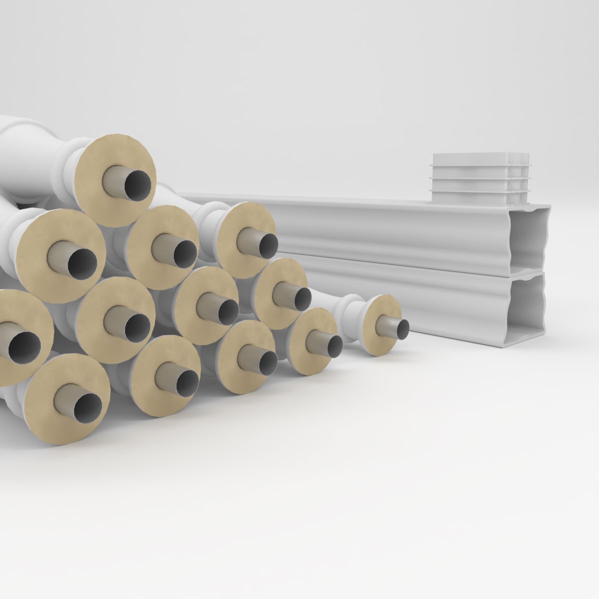 Ekena Millwork BALK32X084HMN railings - View #6