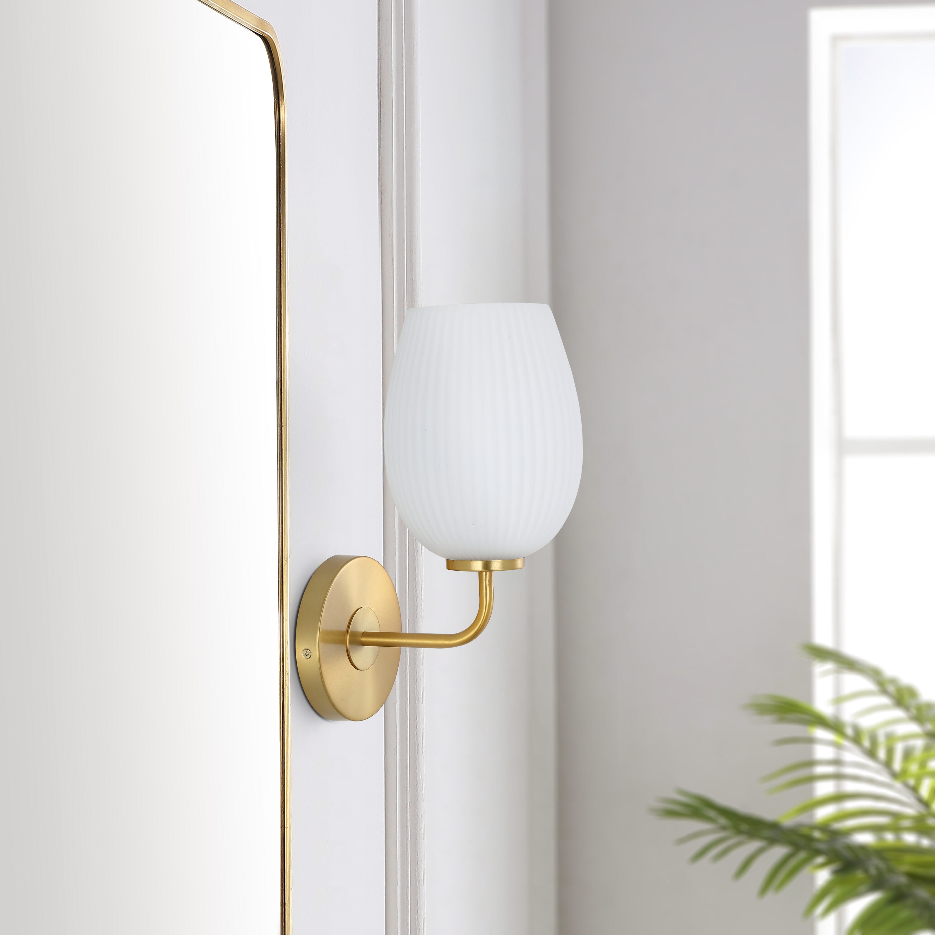 Idina 8.25" Wall Sconce - Gold - Safavieh