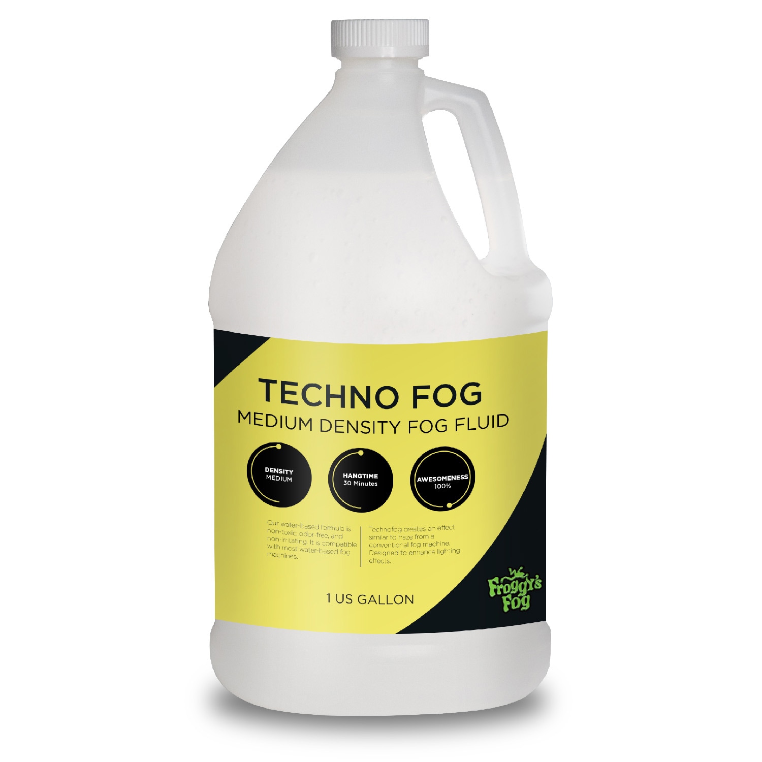 Froggy's Fog DS-TF-1 Techno Fog Medium Density Fog Fluid Commercial/Residential Grade Fog solution