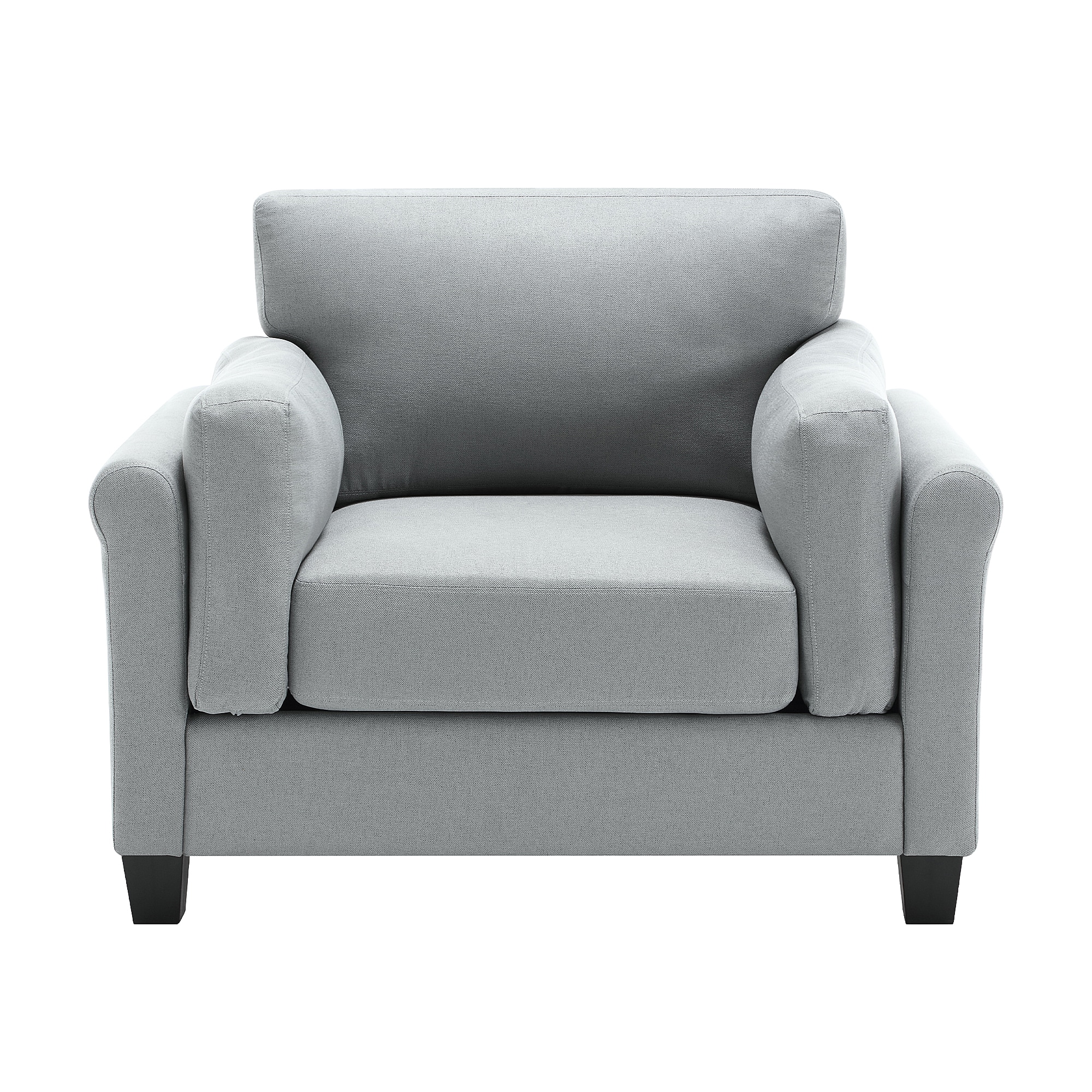 FARATI P305-GREY-1 Modern Gray Accent Chair