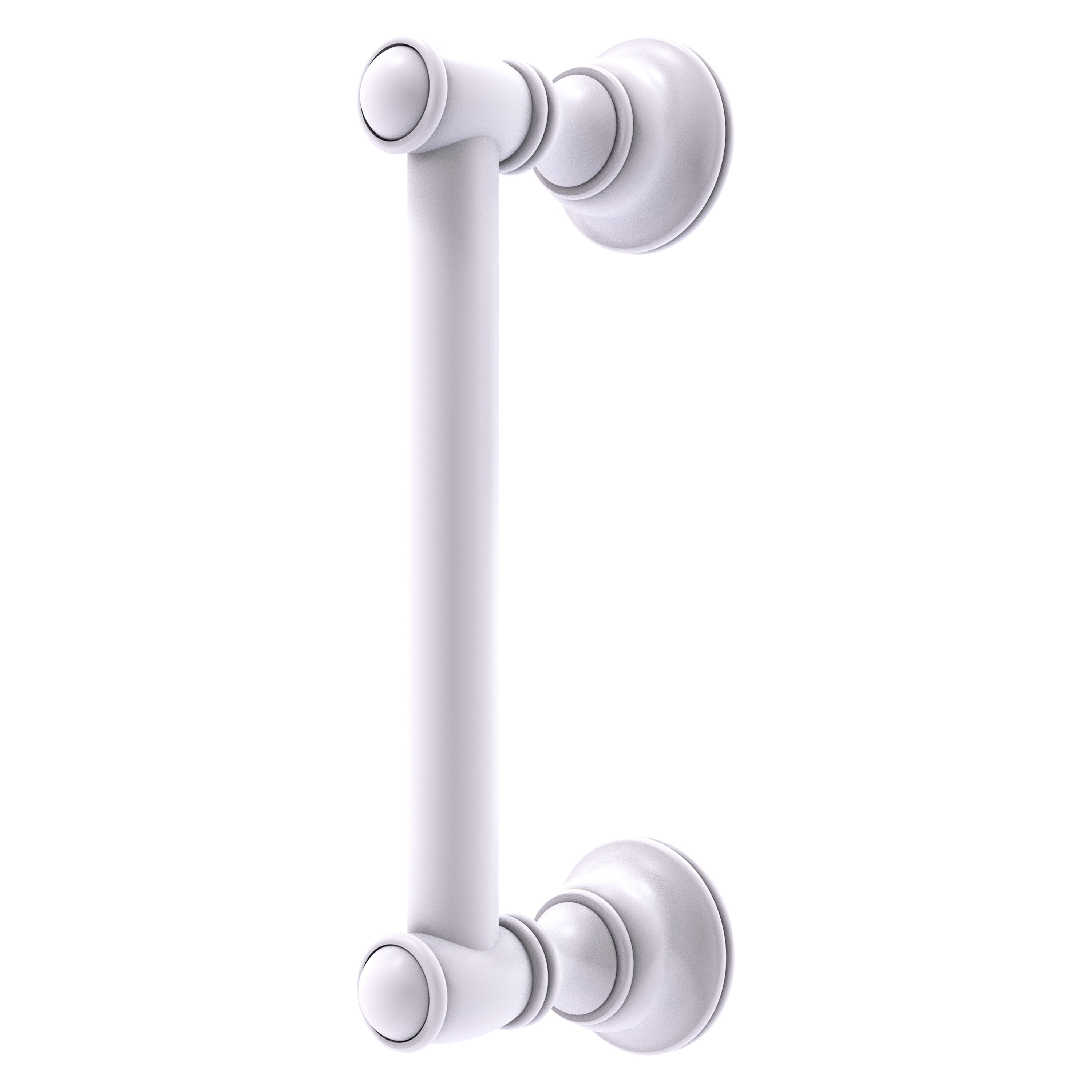 Allied Brass CL-3-8-WHM Carolina 8-in , 203mm Center to Center Matte White Dual Mount Cylindrical Bar For Use on Appliances Drawer Pulls