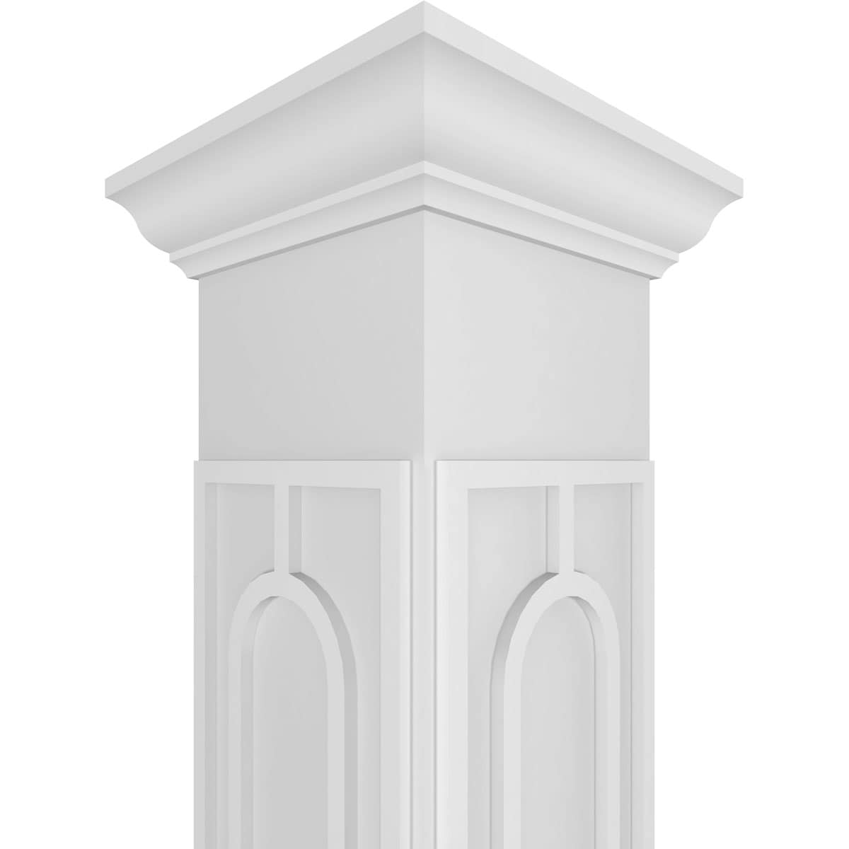 Ekena Millwork CC1210ENCLOCRCR Column-Wraps - View #4