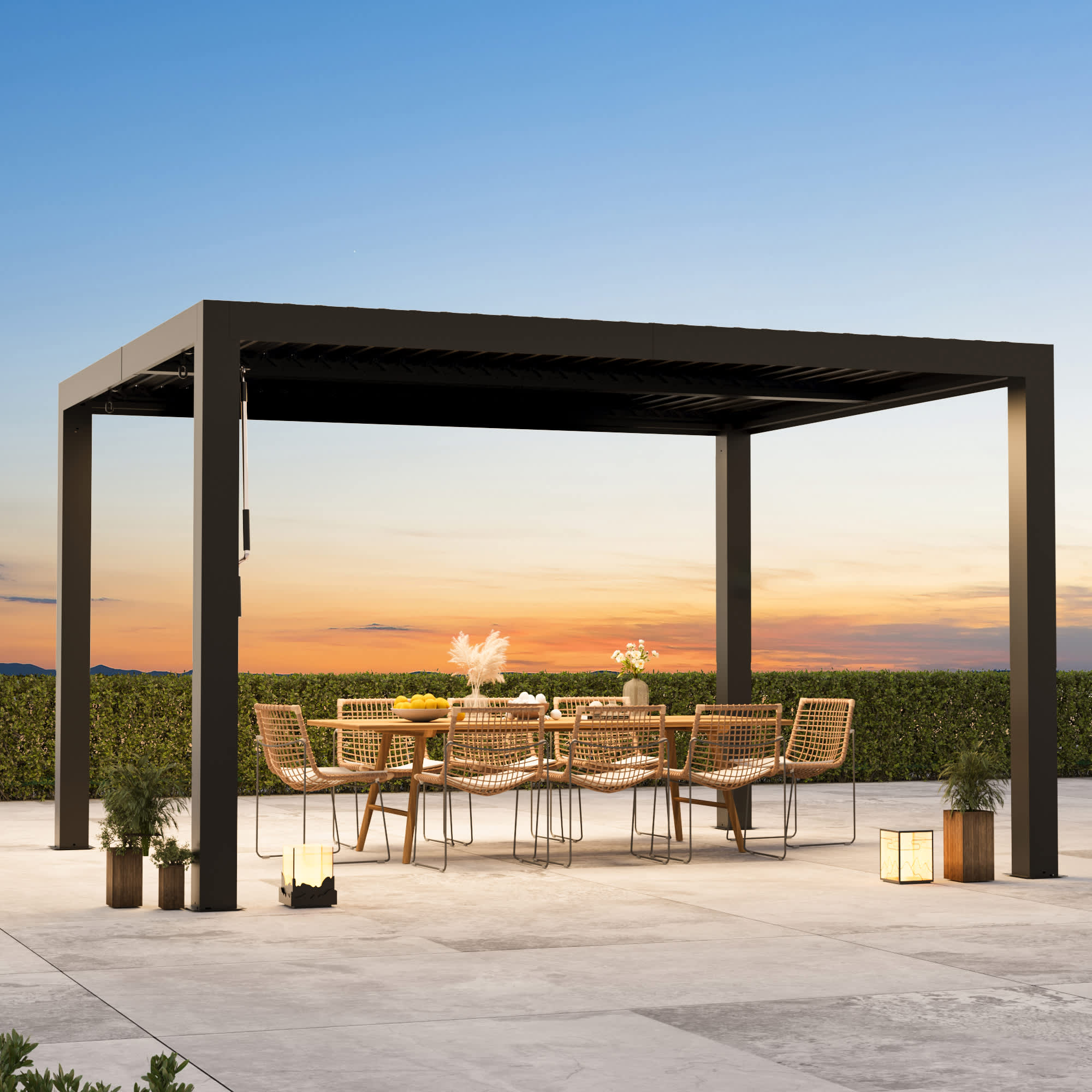 Modern Shade IG10600149-1012S Pergolas-2 - View #2
