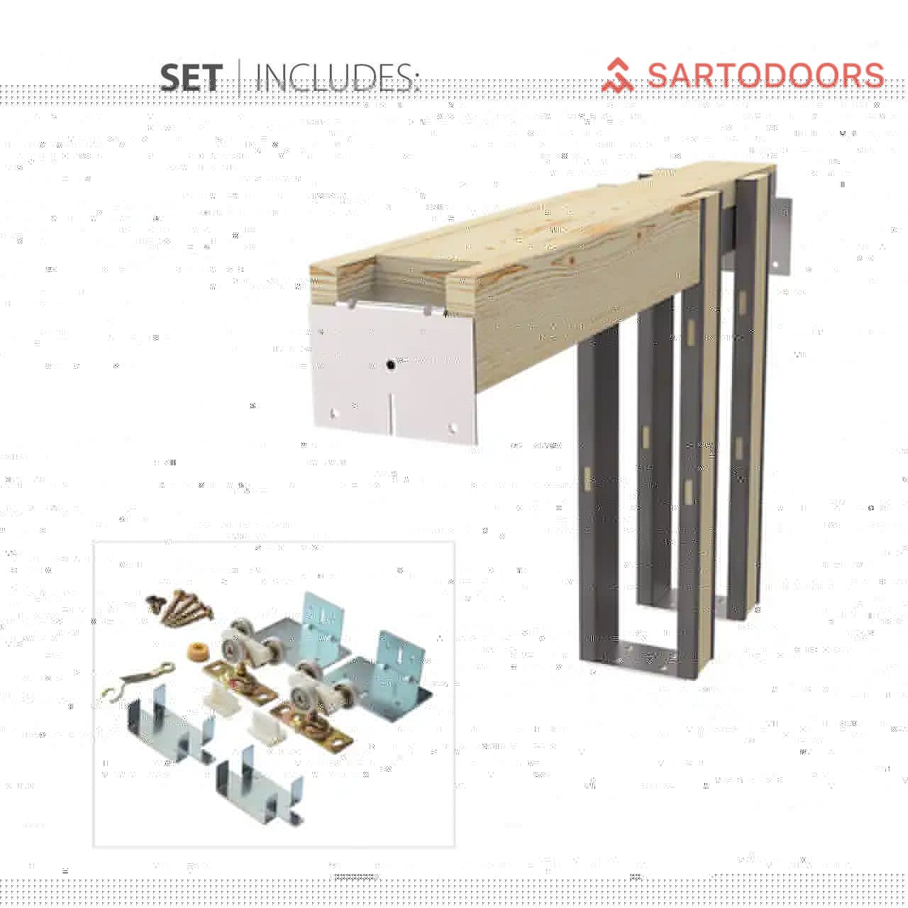 SARTODOORS VER7339PDOLI1884 French-Doors - View #3