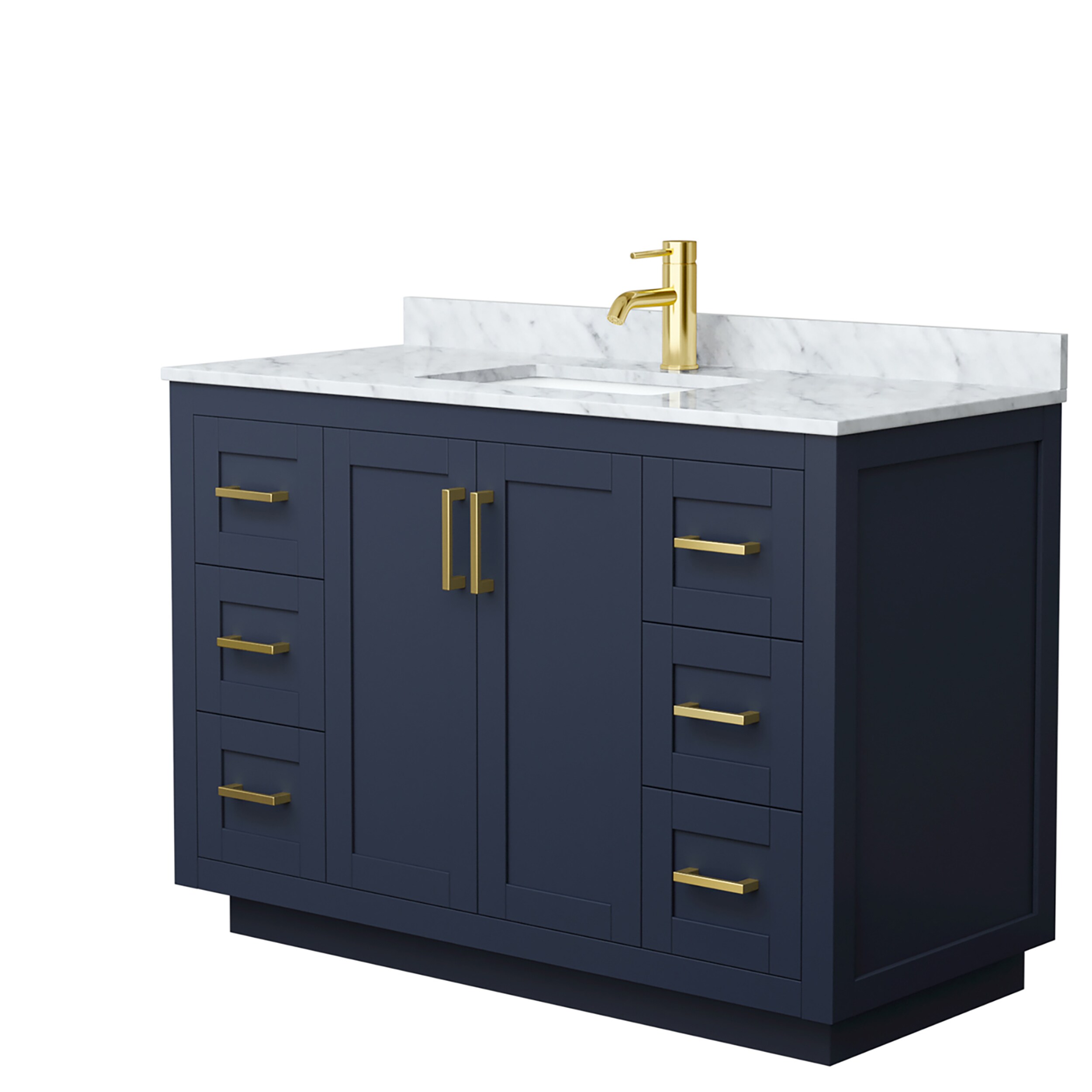 Wyndham Collection WCF292948SBLCMUNSMXX Bath-Vanity-Combo - View #2