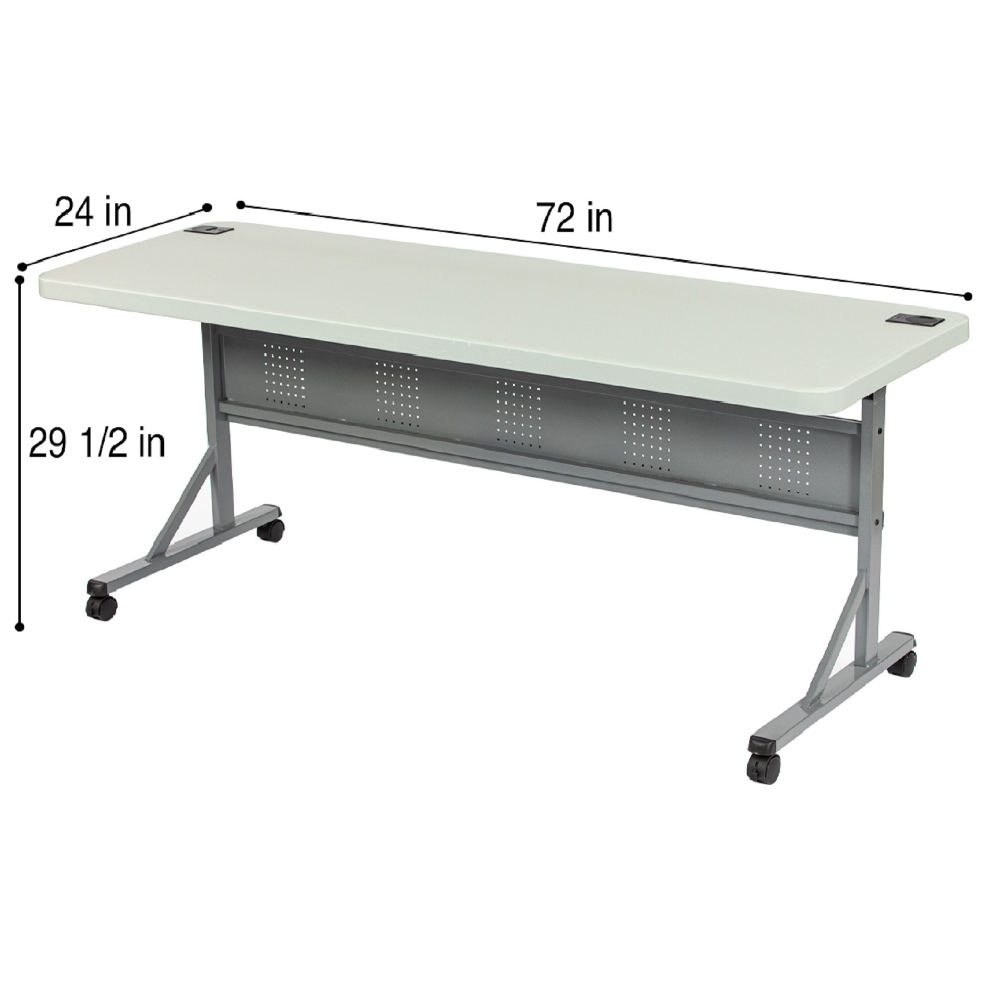 Hampden Furnishings HMDFLP2472 Folding-Tables - View #6