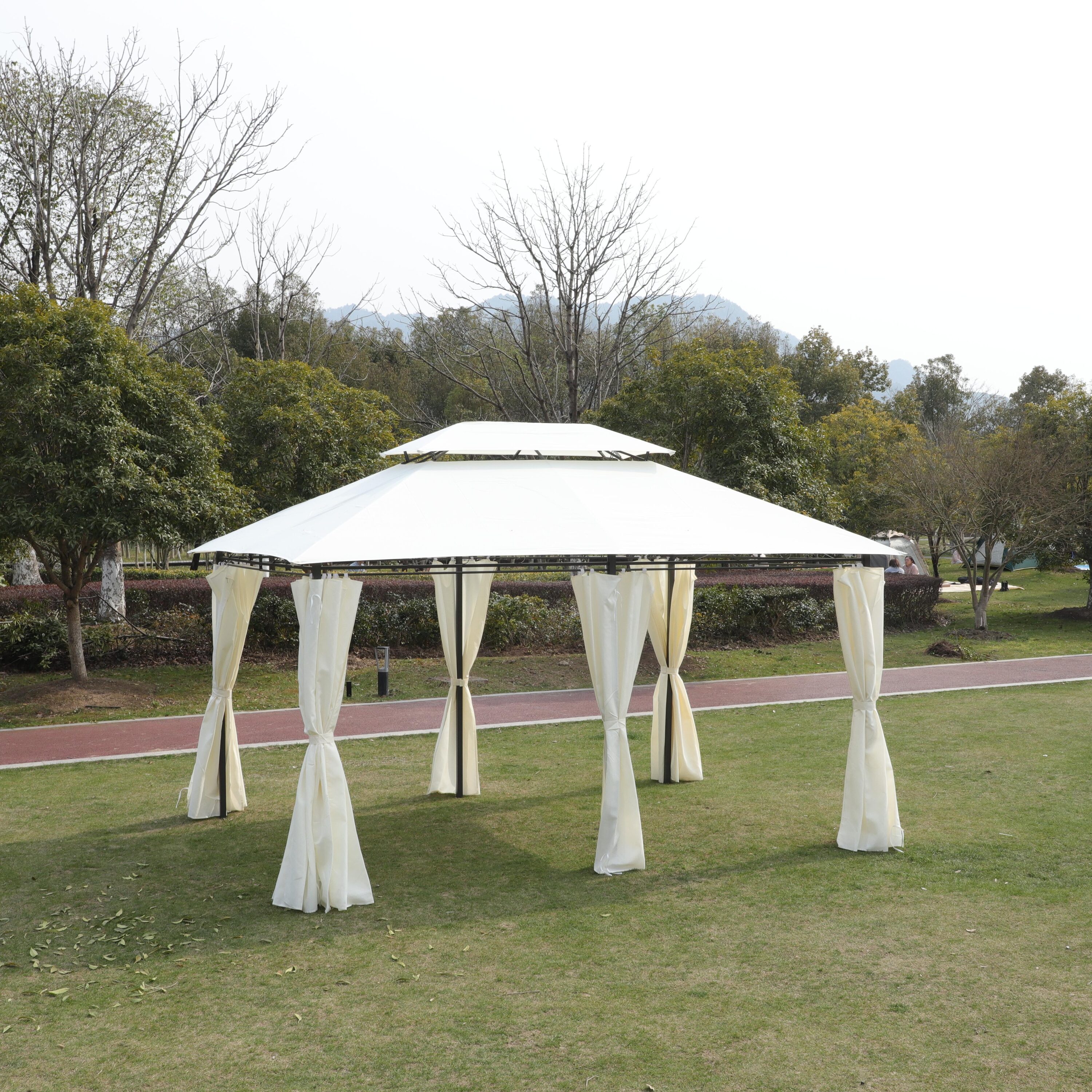 Bayfeve BFBU-4892-GZB Wood-Resin-Gazebos - View #13