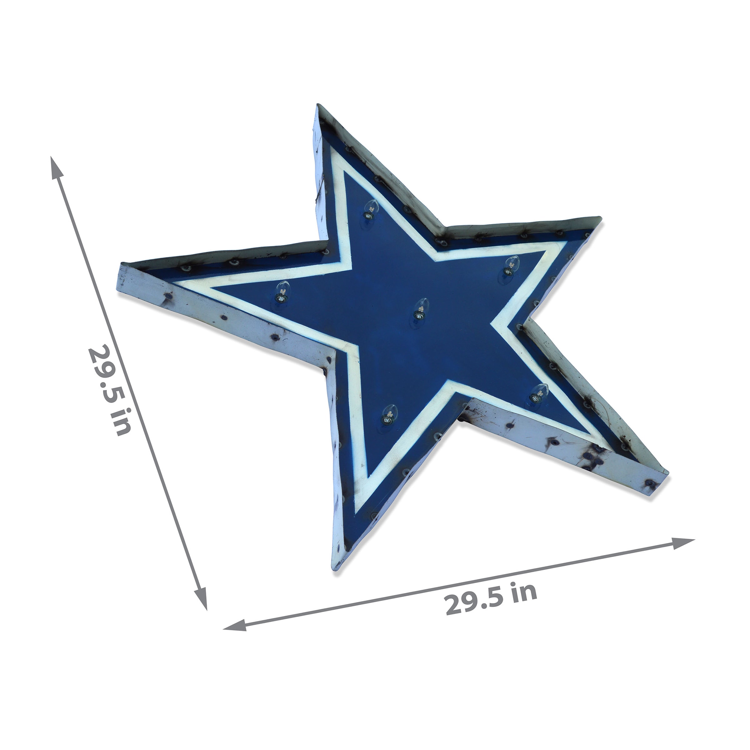 FOCO Dallas Cowboys Star Shaped Tree Topper | Dick's Sporting Goods