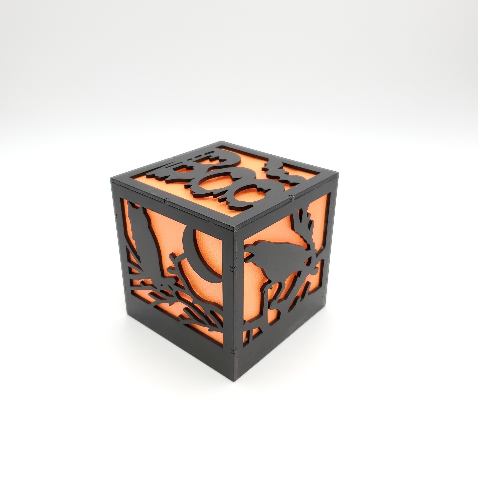 LumaBase 99301 4.75-Inches Freestanding Lighted Bat Light Decorative box