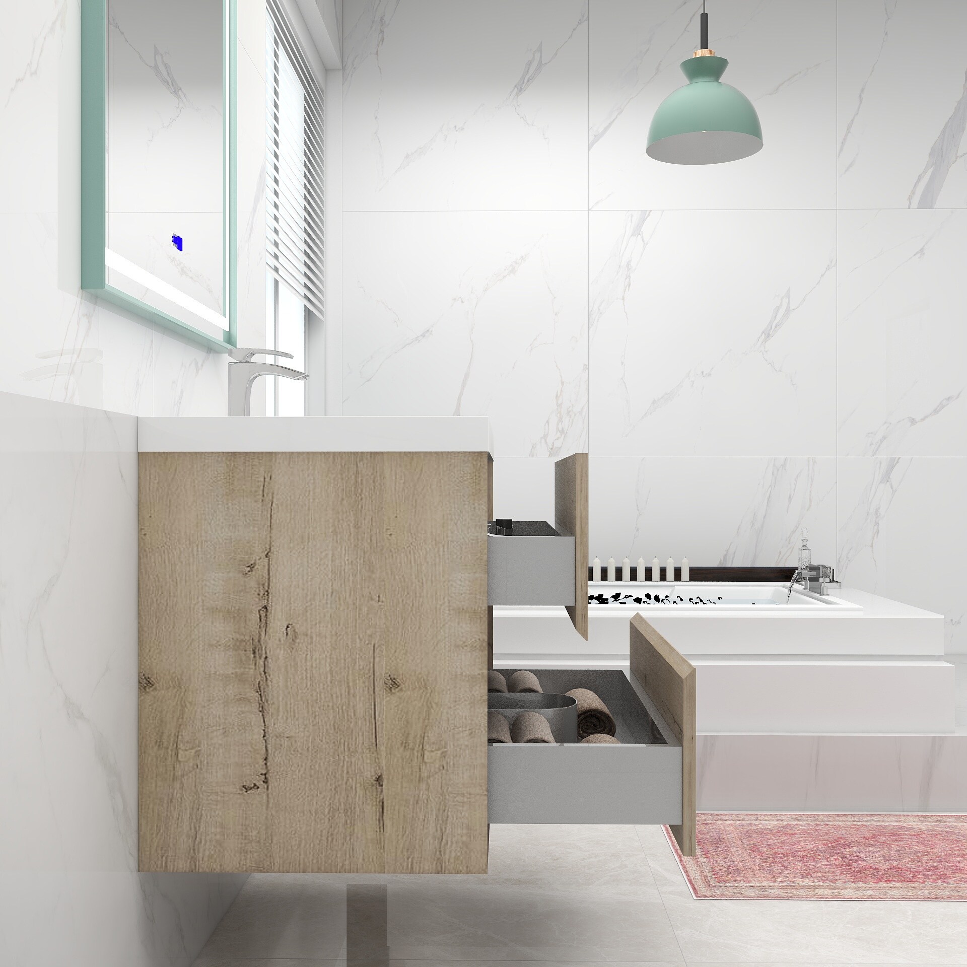 BV Better Vanity SLIM30-WO Bath-Vanity-Combo - View #5