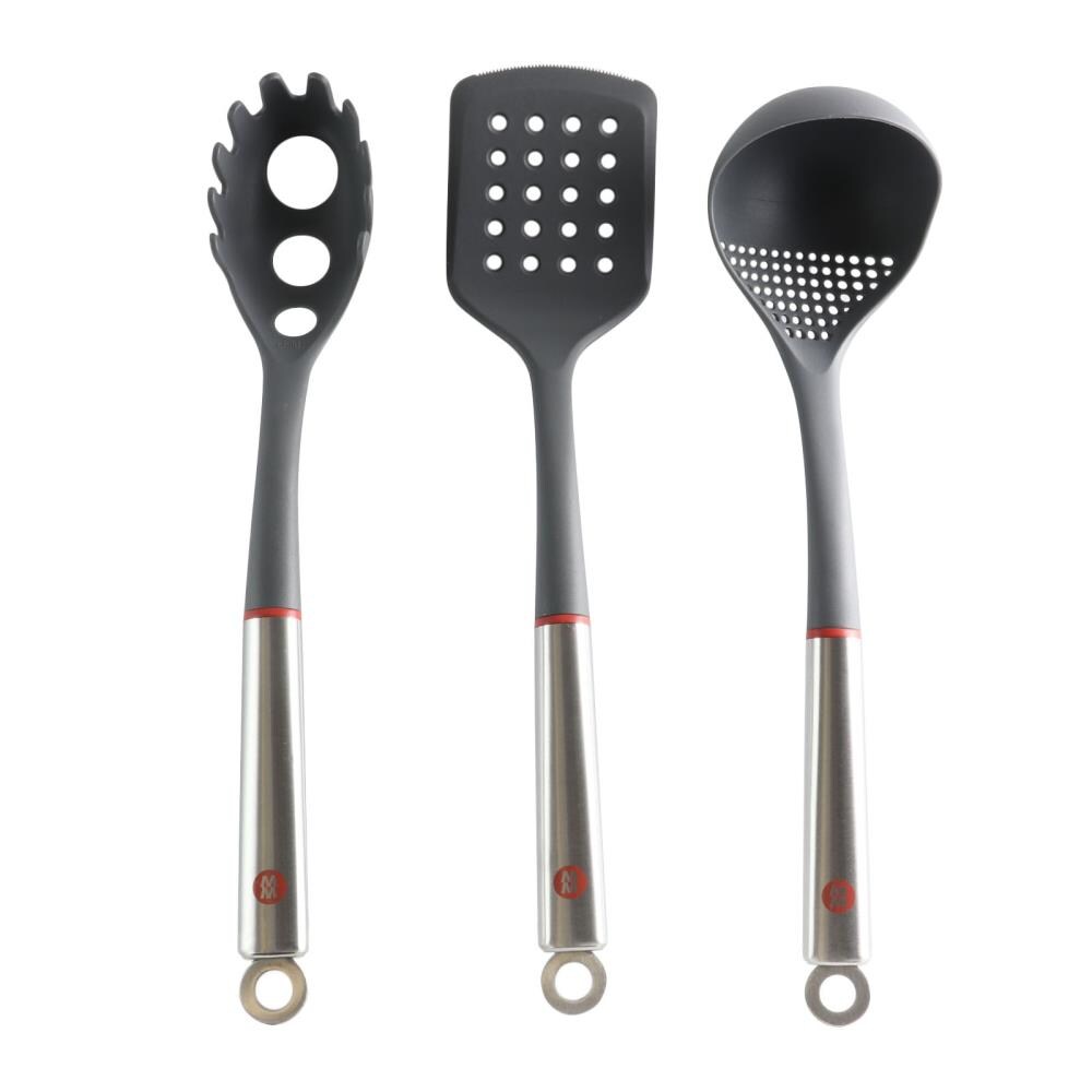 Weight Watchers 849106139M 3-Piece Silver Kitchen Tool Set