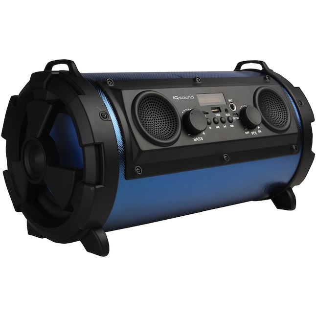 IQ Sound IQ-1525BT Wireless Bluetooth Speaker (Blue) in the Speakers  department at