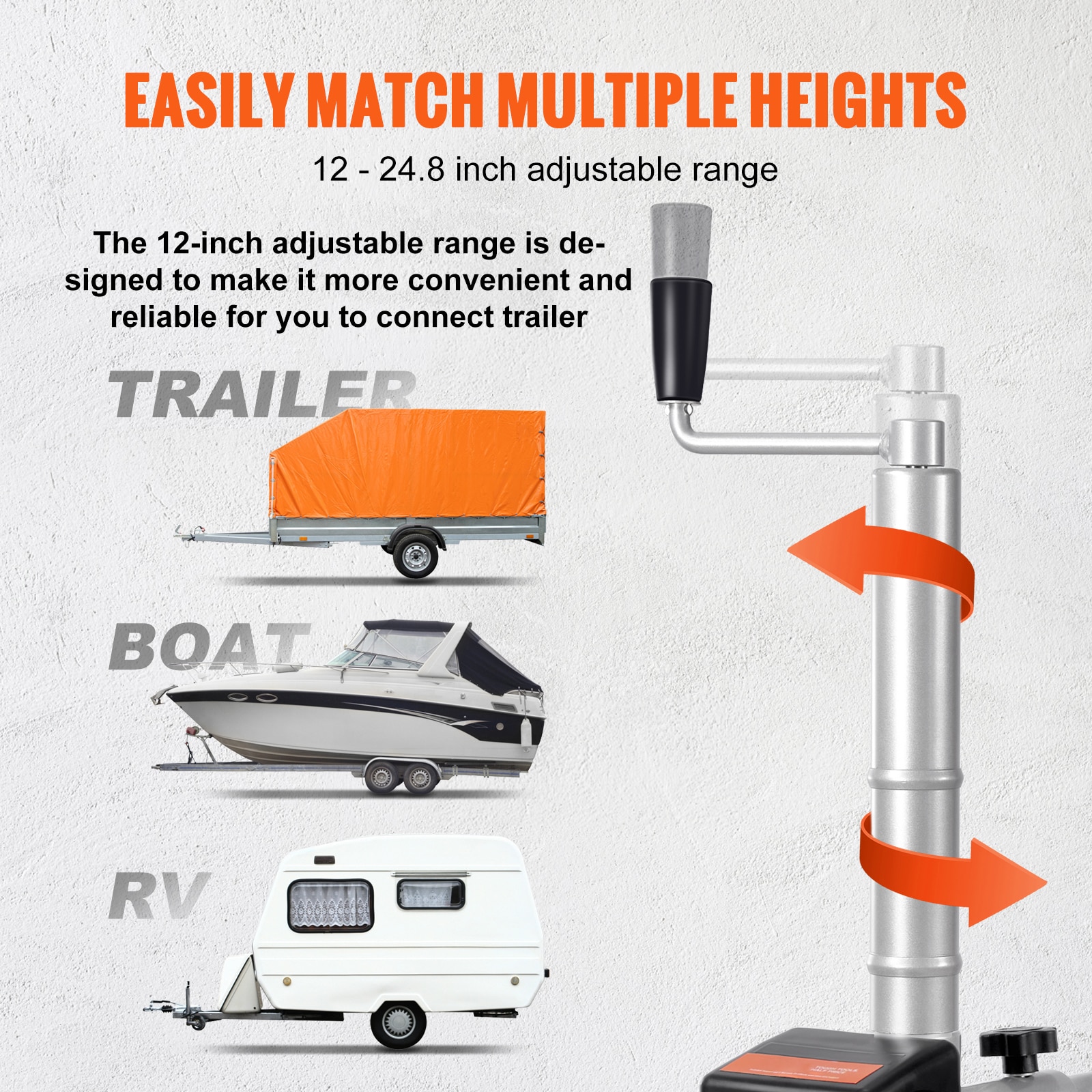 VEVOR YXDDQYCYSB500477AV0 Trailer-Jacks - View #6