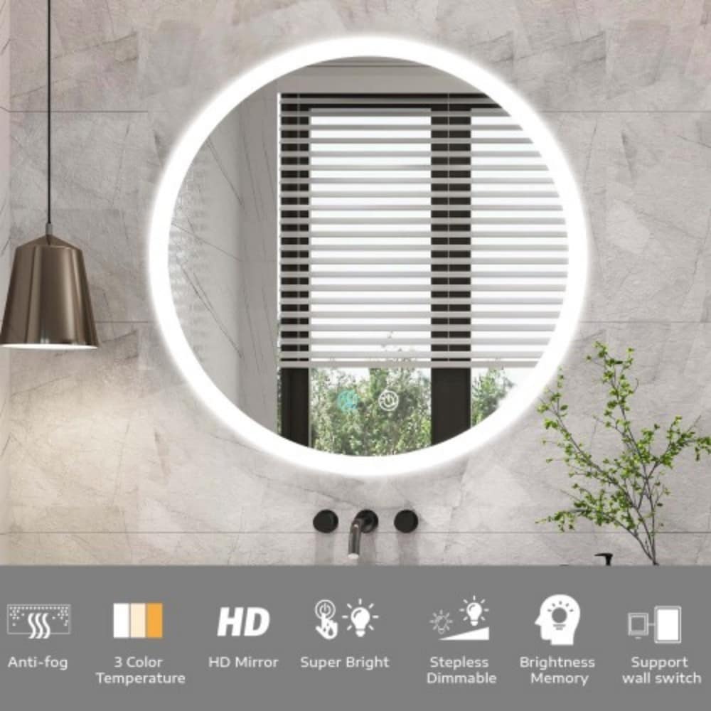 AAZJ BG-RD-2424-M Framed-Bath-Mirrors - View #4