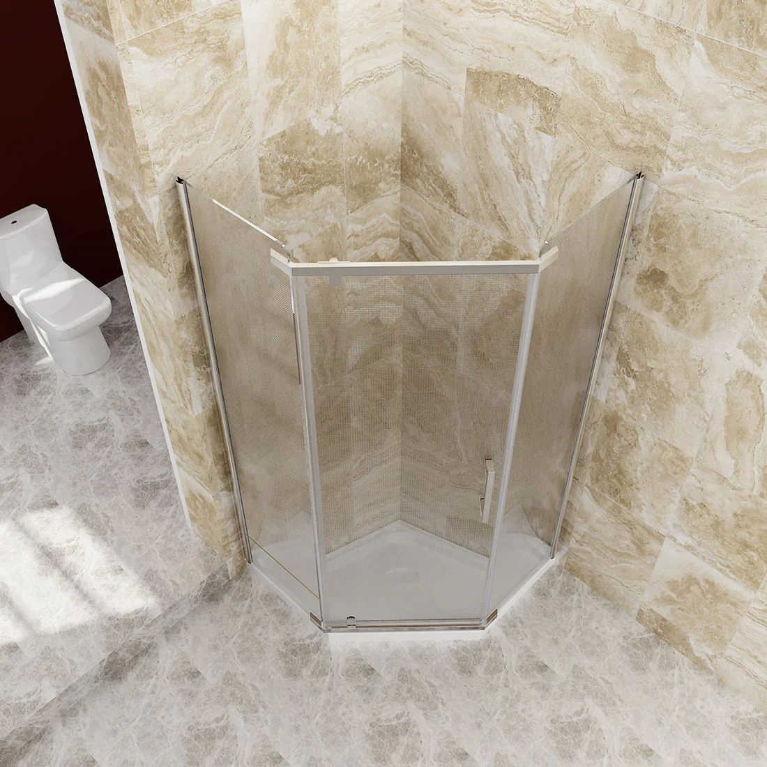 LIVIZA GLSHG3872FG-A33 Shower-Doors - View #4