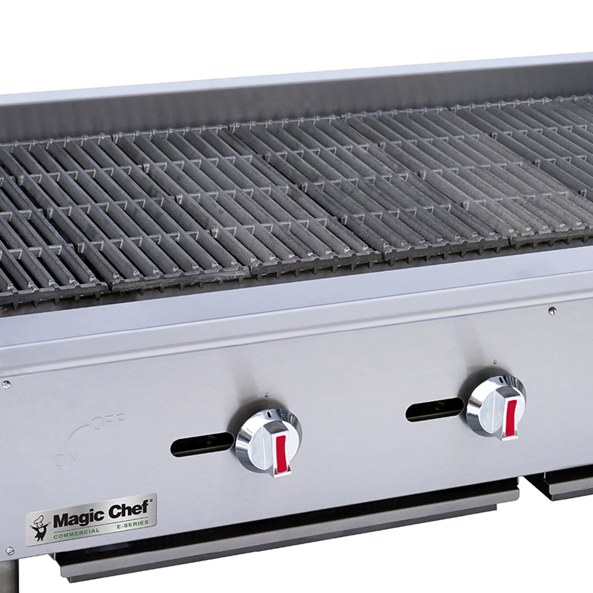 Magic Chef 18.3-in L x 48-in W Commercial Indoor Contact Grill ...