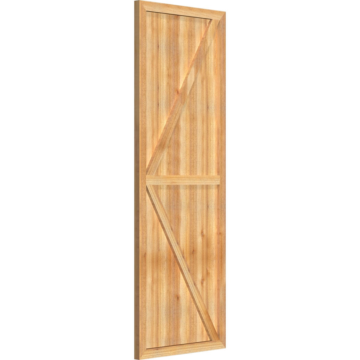 Ekena Millwork RBF06Z26X074RWR Exterior-Shutters - View #2
