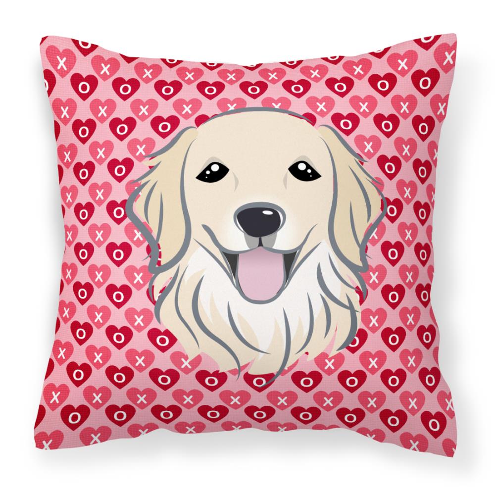 Caroline's Treasures BB5275PW1818 Graphic Print Multicolor Square Dogs Throw Pillow