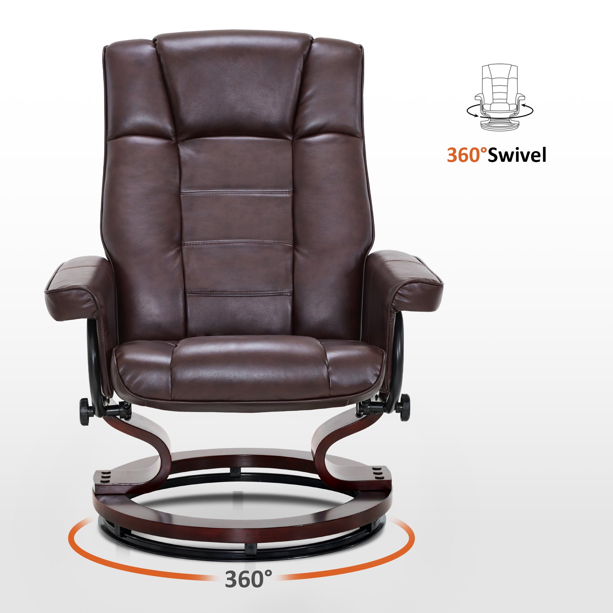 MCombo 6151-9019BK recliners - View #7
