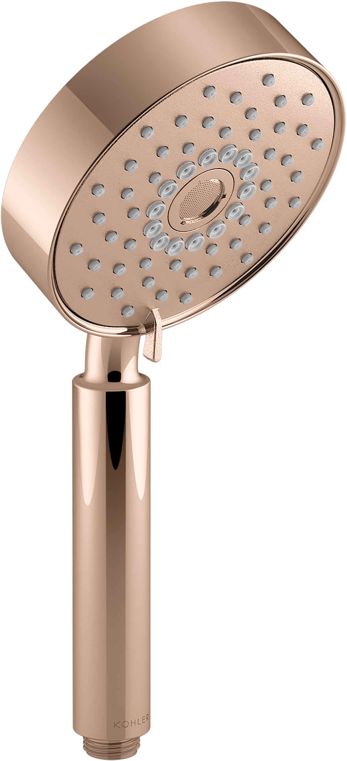 KOHLER Purist Vibrant Rose Gold Round Handheld Shower Head (2.5-GPM (9.5-LPM)