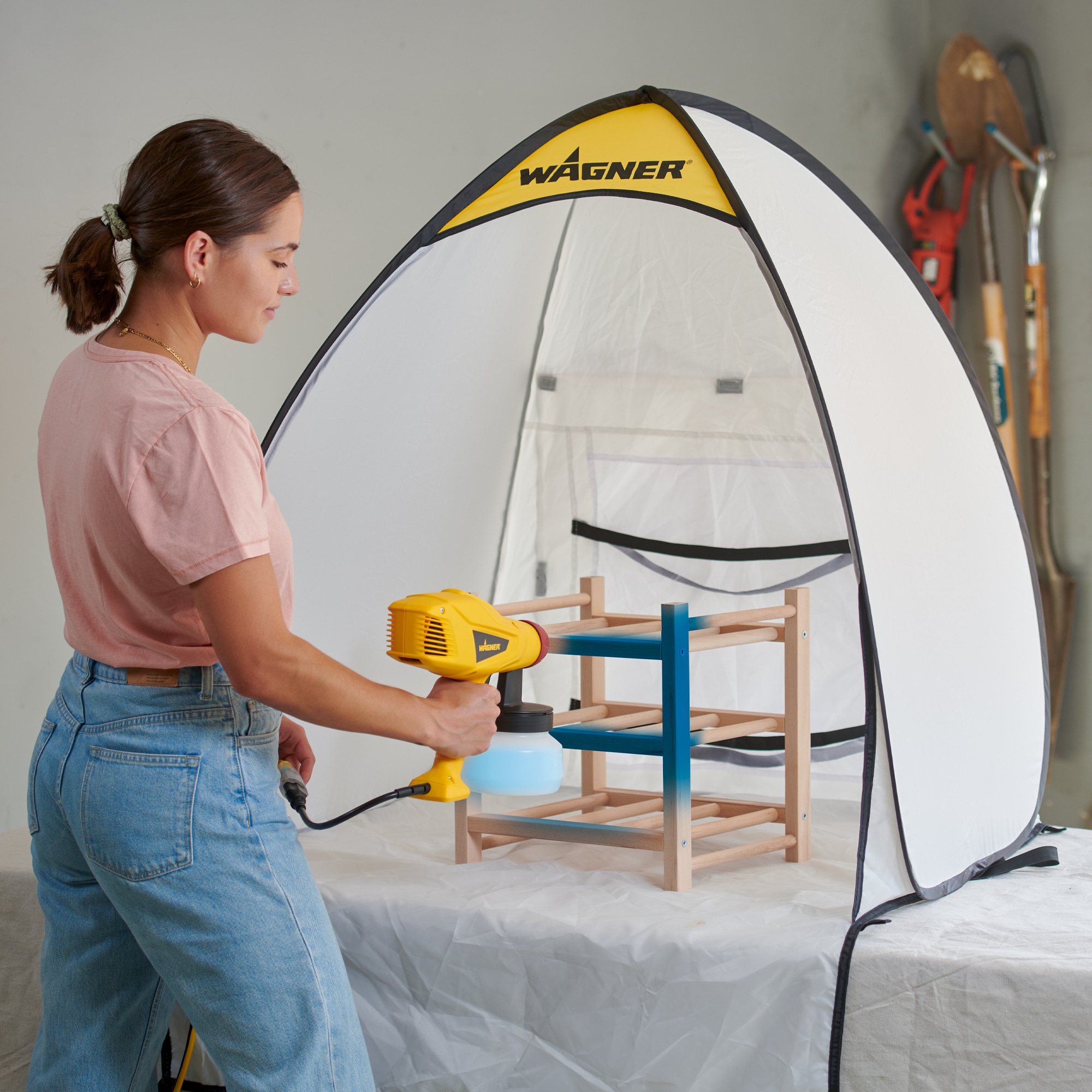 Wagner Small Spray Shelter: How to Fold 